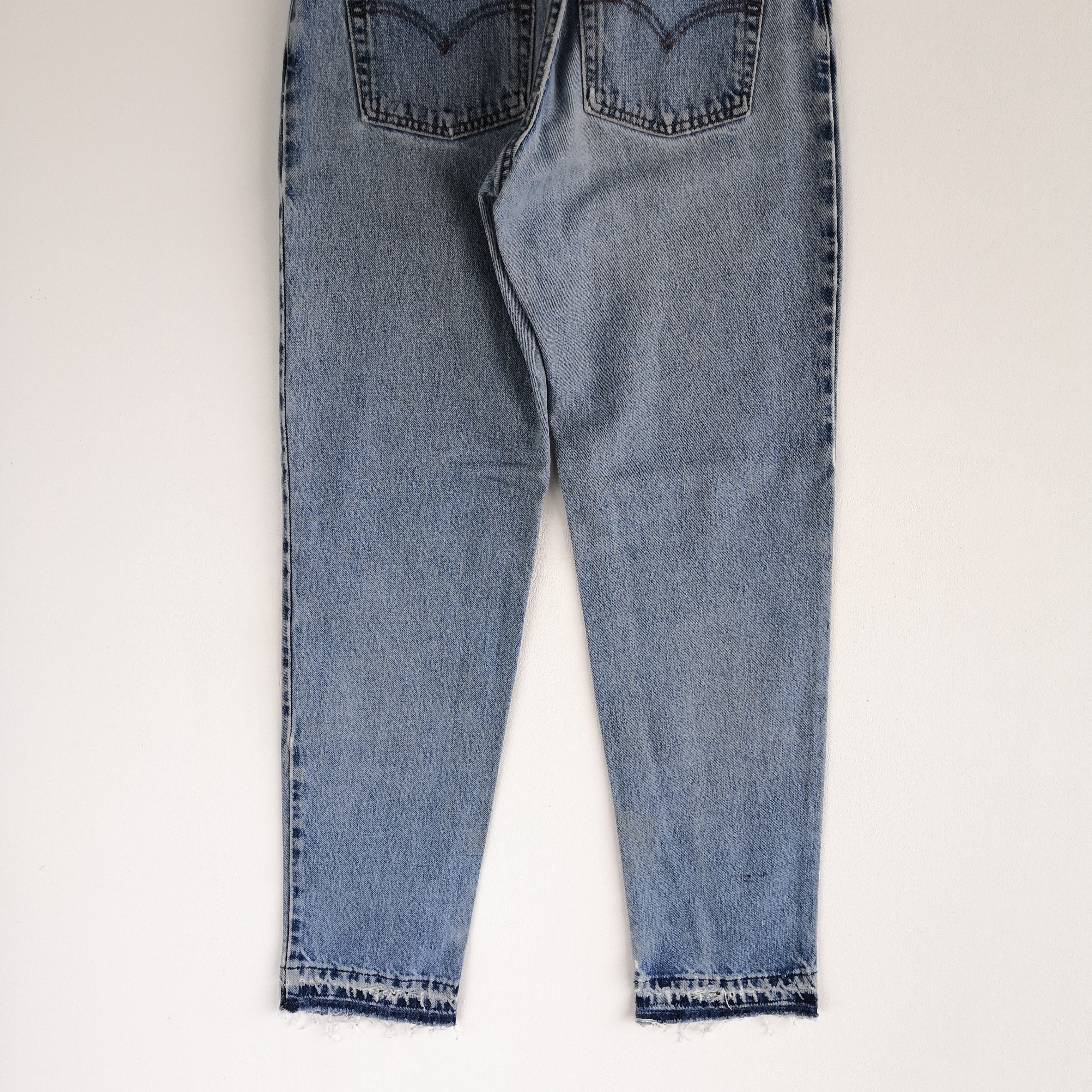 Levi's Vintage Levis Released Hem Jeans Levi's Light Wash Denim Size 26" / US 2 / IT 38 - 6 Thumbnail