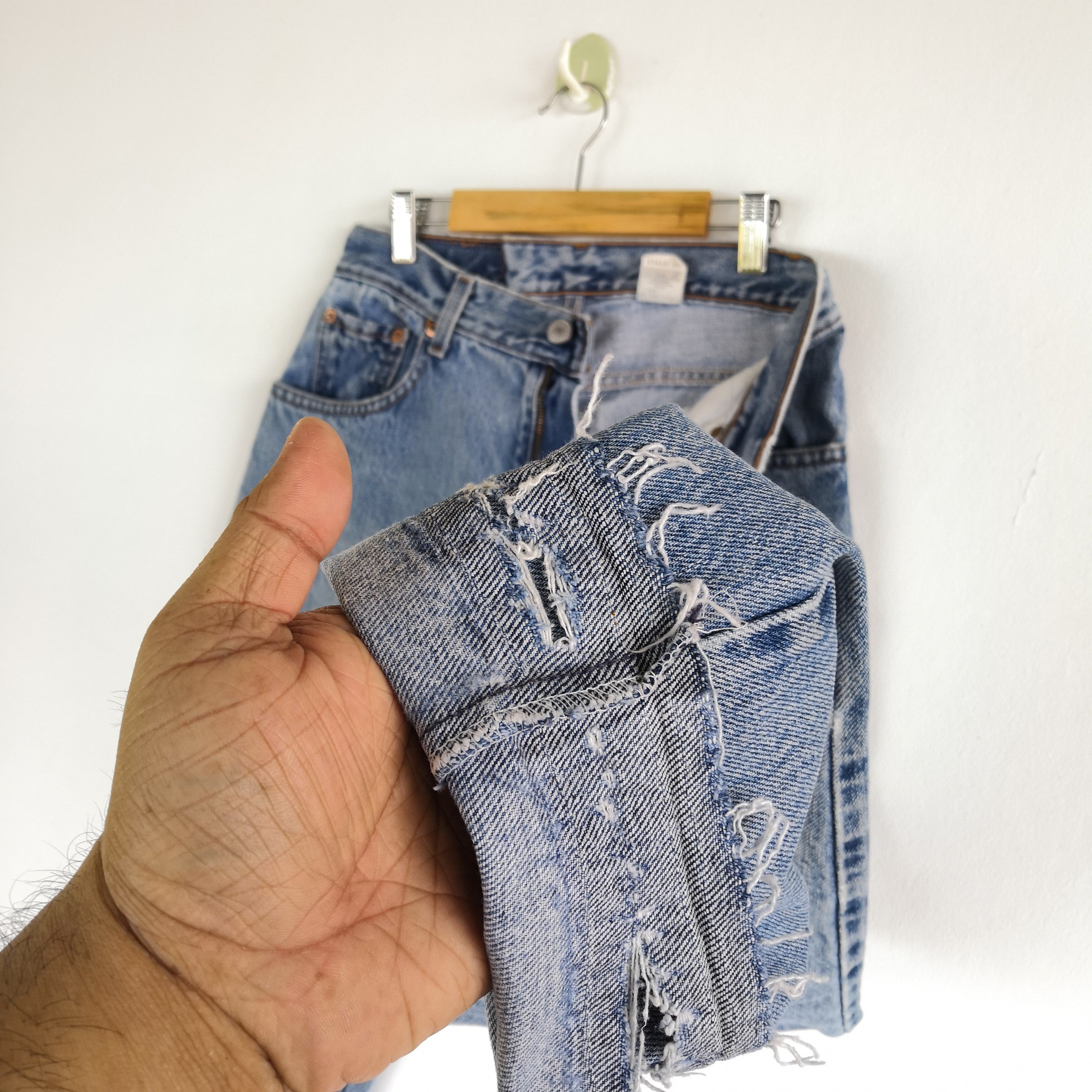 Levi's Vintage Levis Released Hem Jeans Levi's Light Wash Denim Size 26" / US 2 / IT 38 - 13 Thumbnail