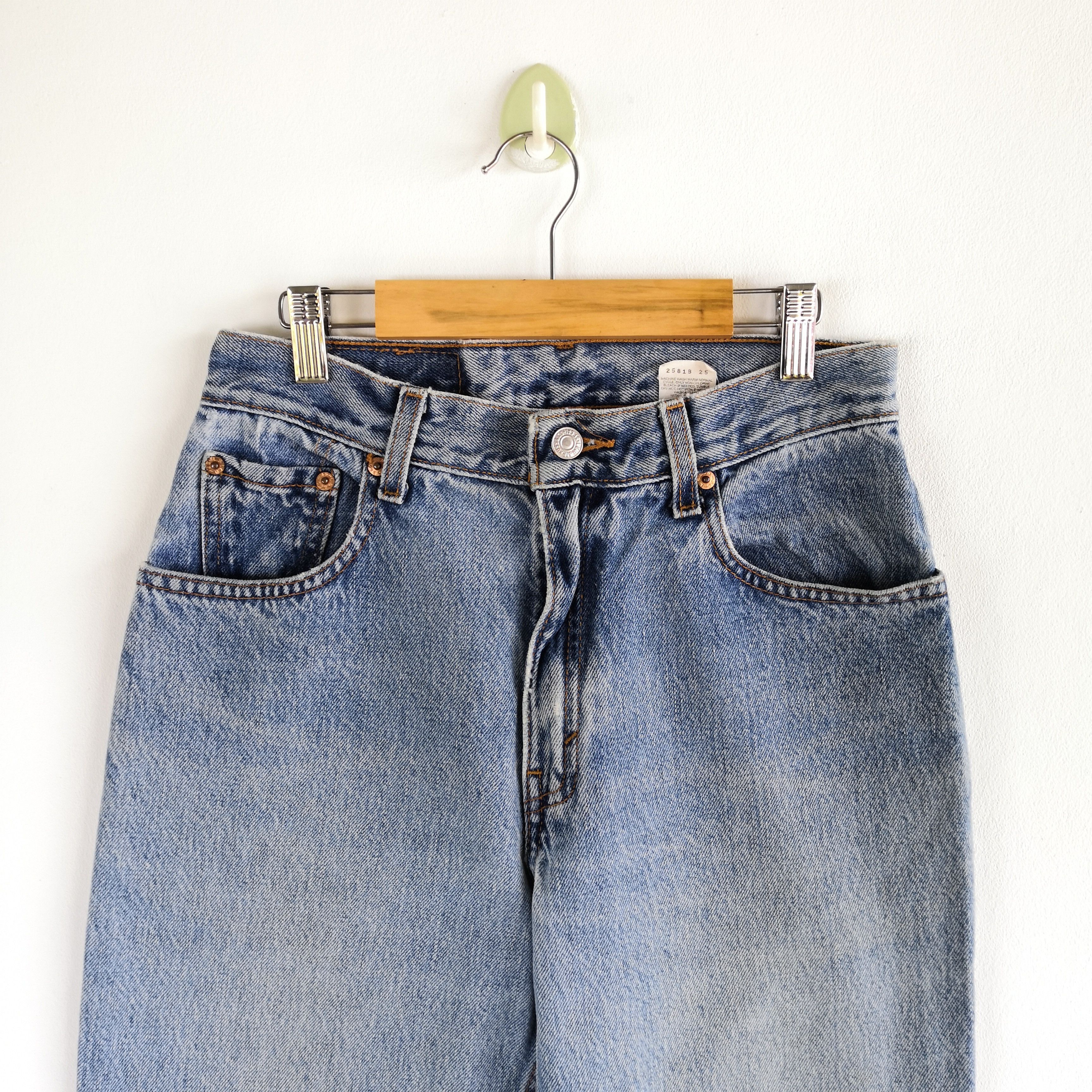 Levi's Vintage Levis Released Hem Jeans Levi's Light Wash Denim Size 26" / US 2 / IT 38 - 7 Thumbnail