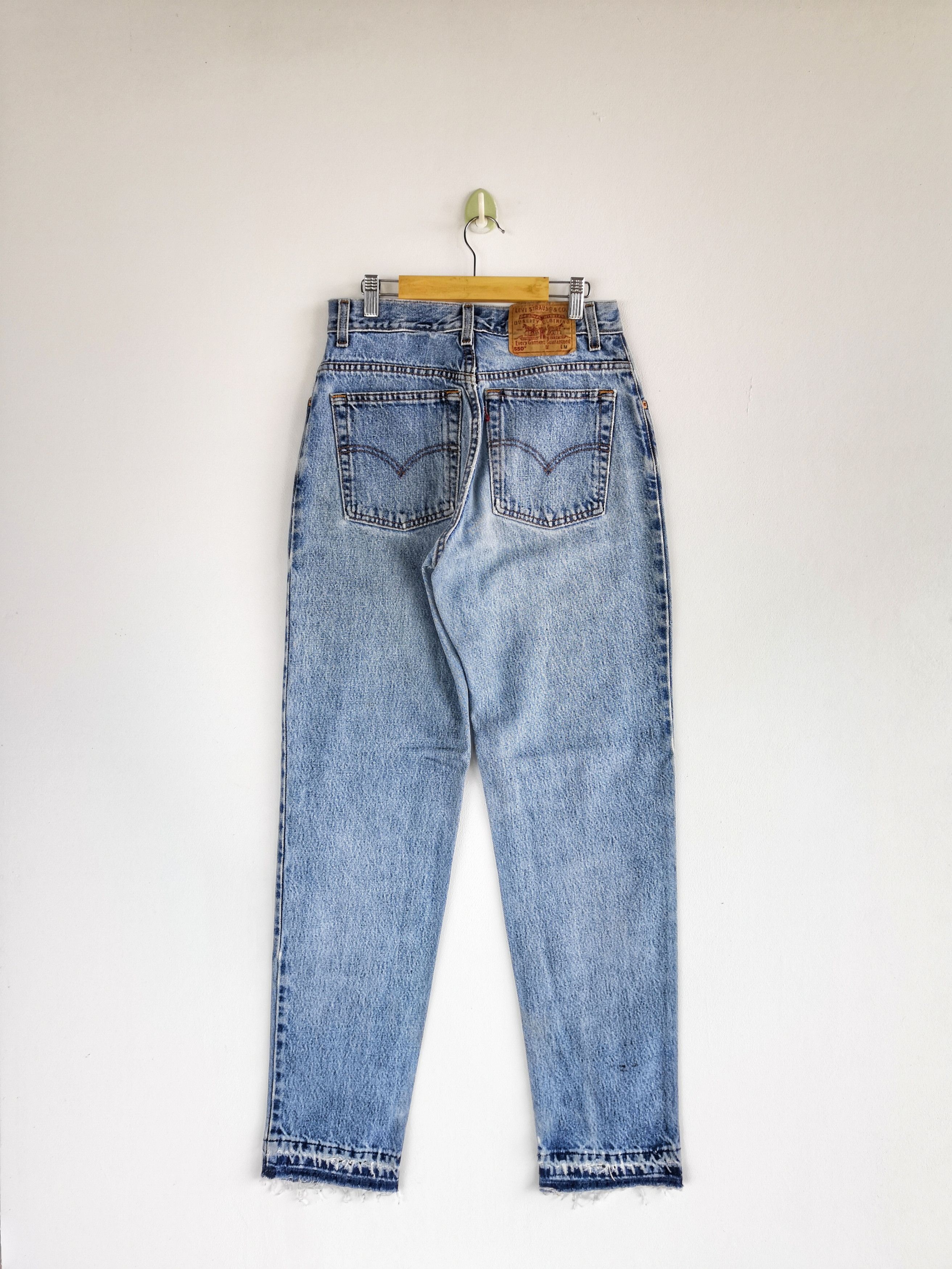 Levi's Vintage Levis Released Hem Jeans Levi's Light Wash Denim Size 26" / US 2 / IT 38 - 2 Thumbnail
