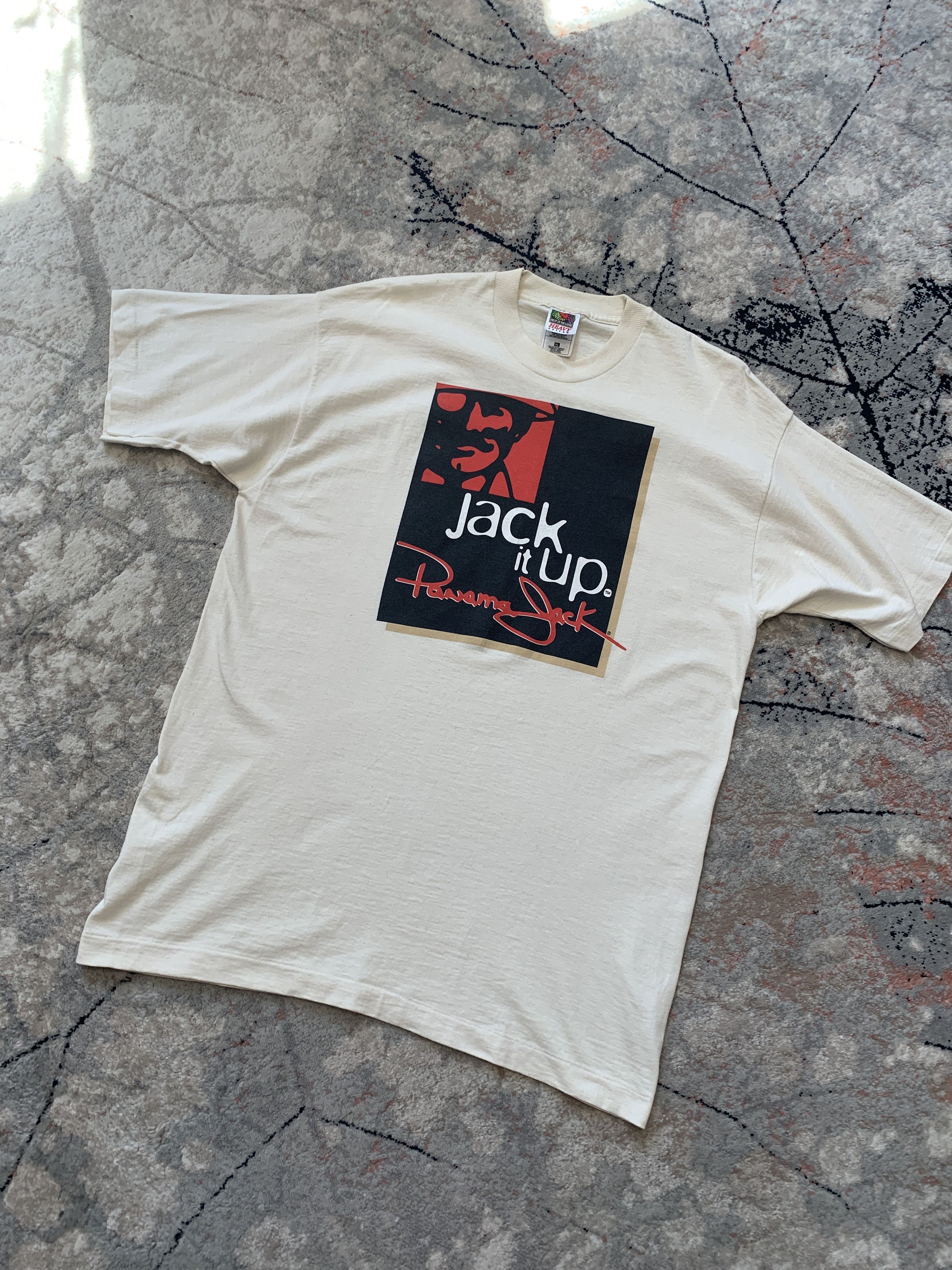 Vintage Panama Jack Jack It Up Vintage T-Shirt Size US XL / EU 56 / 4 - 2 Thumbnail