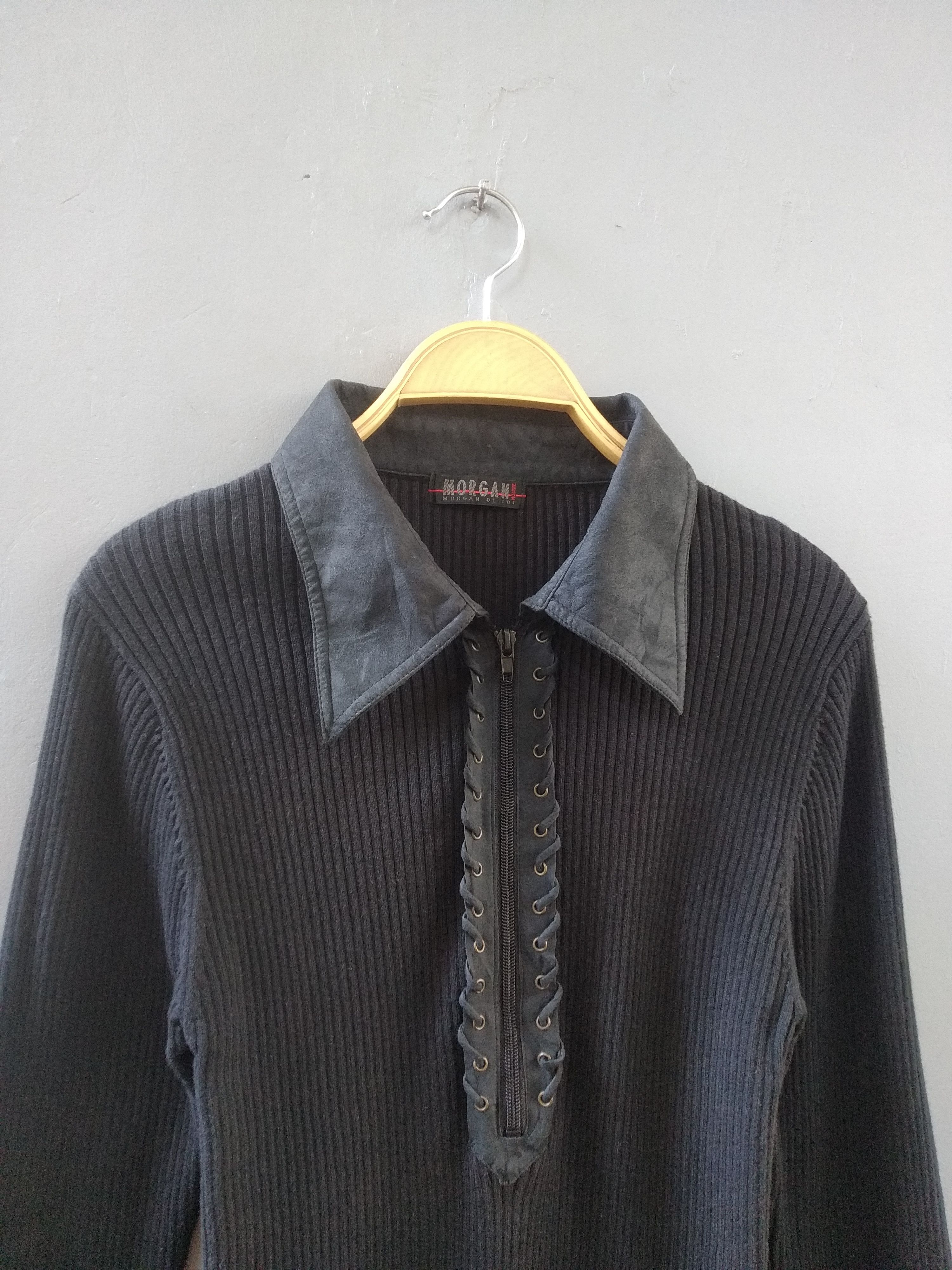 If Six Was Nine Morgan homme half zip knit long sleeve shirt Size US M / EU 48-50 / 2 - 3 Thumbnail