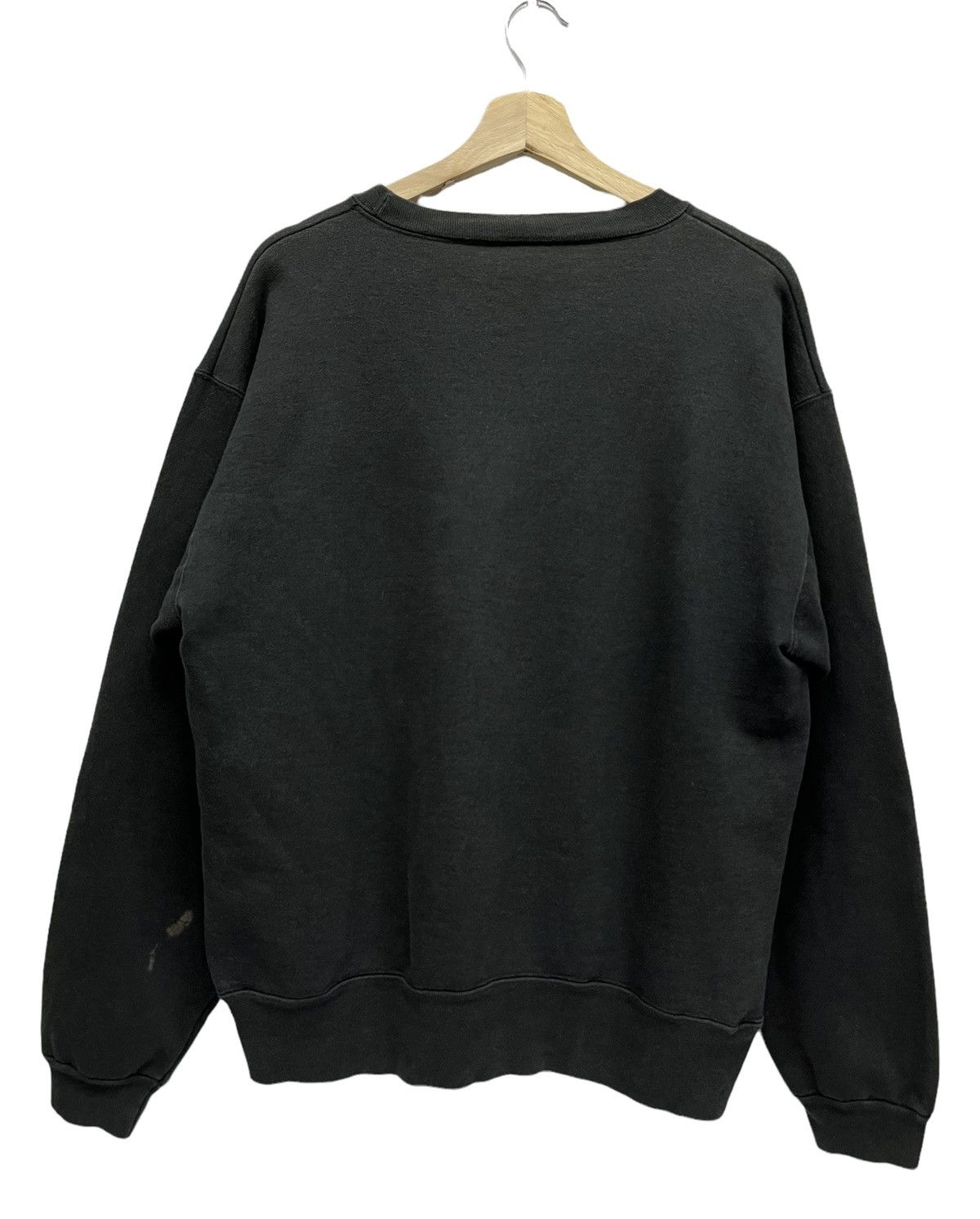 Anvil × Vintage Vintage ANVIL Faded Black Sweater Made In USA Size US M / EU 48-50 / 2 - 5 Thumbnail