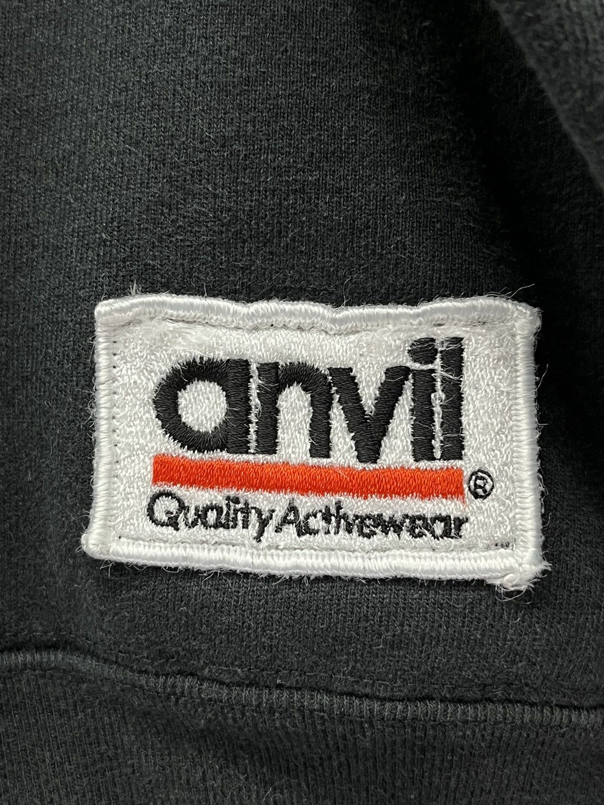 Anvil × Vintage Vintage ANVIL Faded Black Sweater Made In USA Size US M / EU 48-50 / 2 - 4 Thumbnail