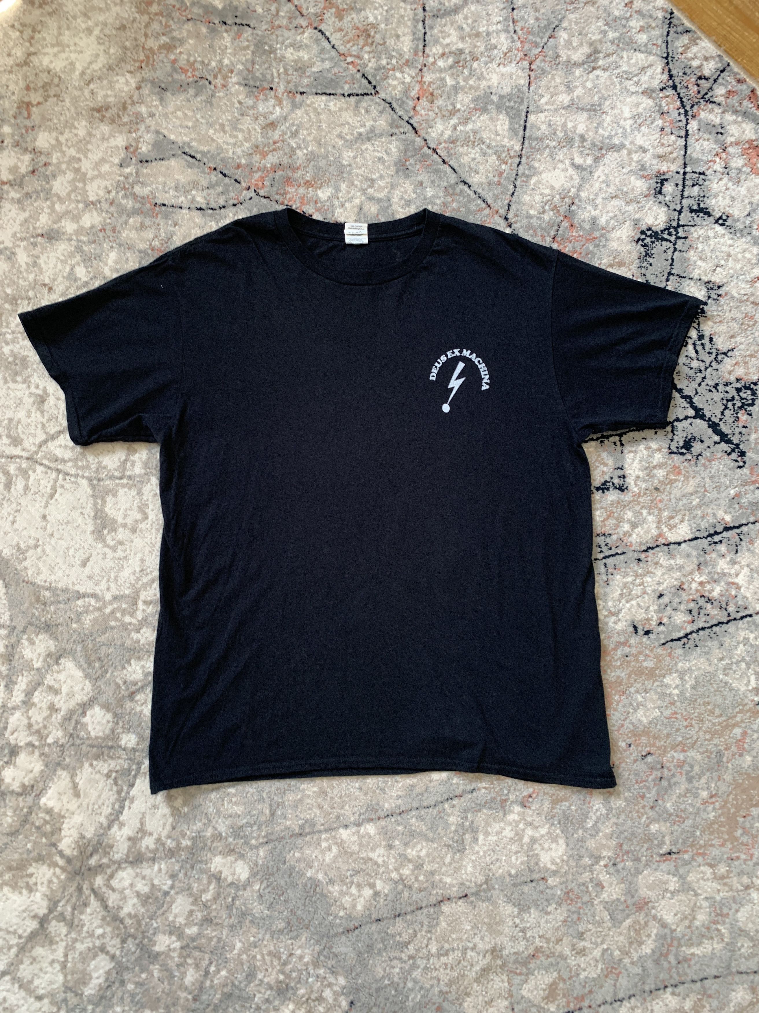 Japanese Brand Deus Records Solar Myth Mind Music Tokyo Japan T-Shirt Size US XL / EU 56 / 4 - 3 Thumbnail