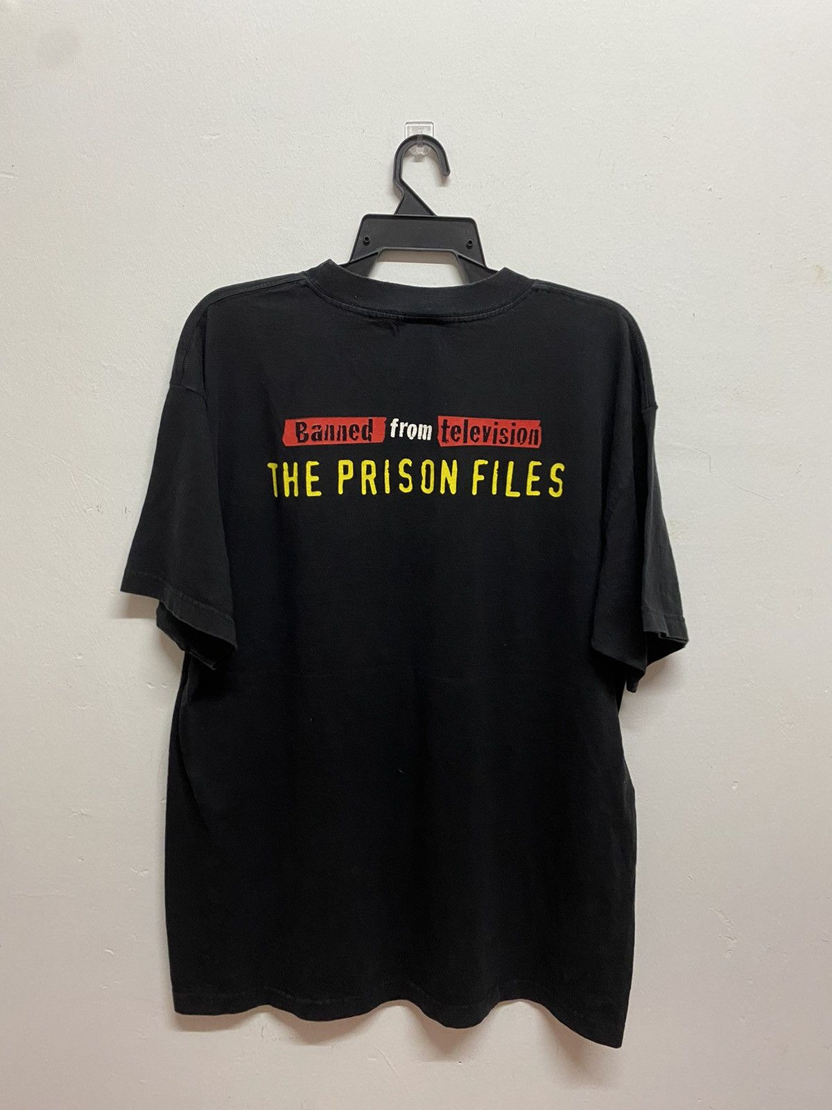 Vintage The Prison Files Banned From Television Tee