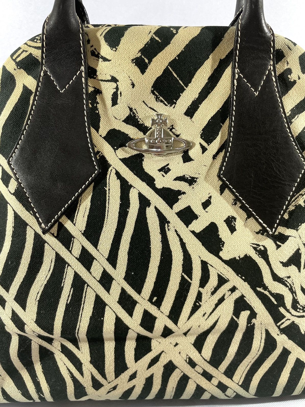 Yasmine Canvas Orb Tote Bag
