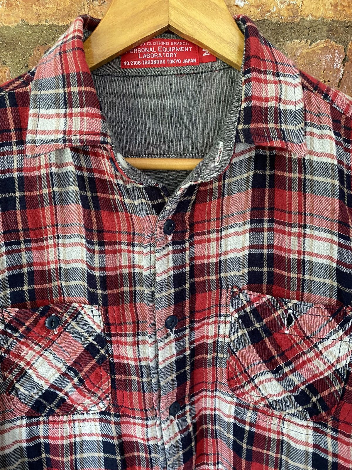 Japanese Brand × Nitraid × PPFM Tartan Reversible flannel Size US M / EU 48-50 / 2 - 3 Thumbnail