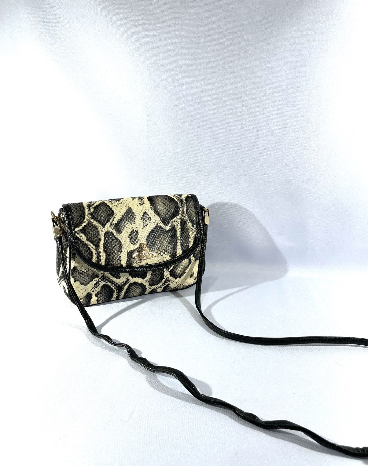 Vivienne Westwood Snake Skin Orb Crossbody Bag Size ONE SIZE - 3 Thumbnail