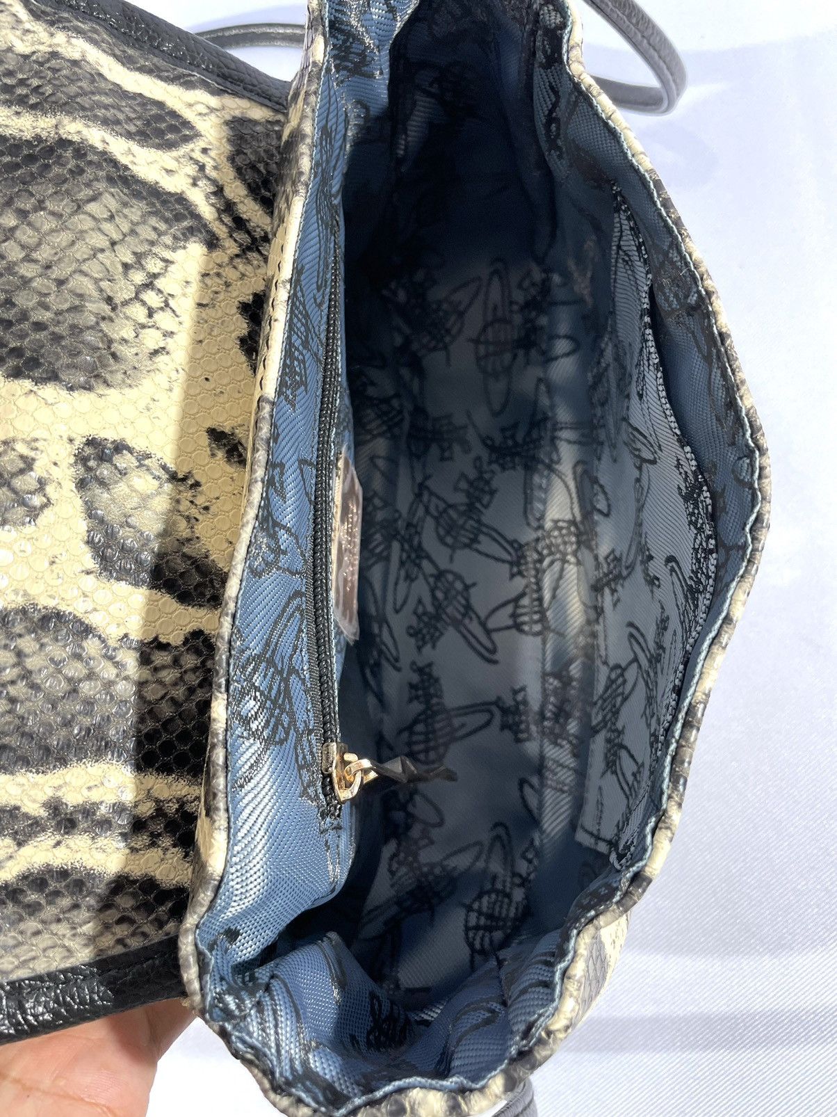 Vivienne Westwood Snake Skin Orb Crossbody Bag Size ONE SIZE - 7 Thumbnail