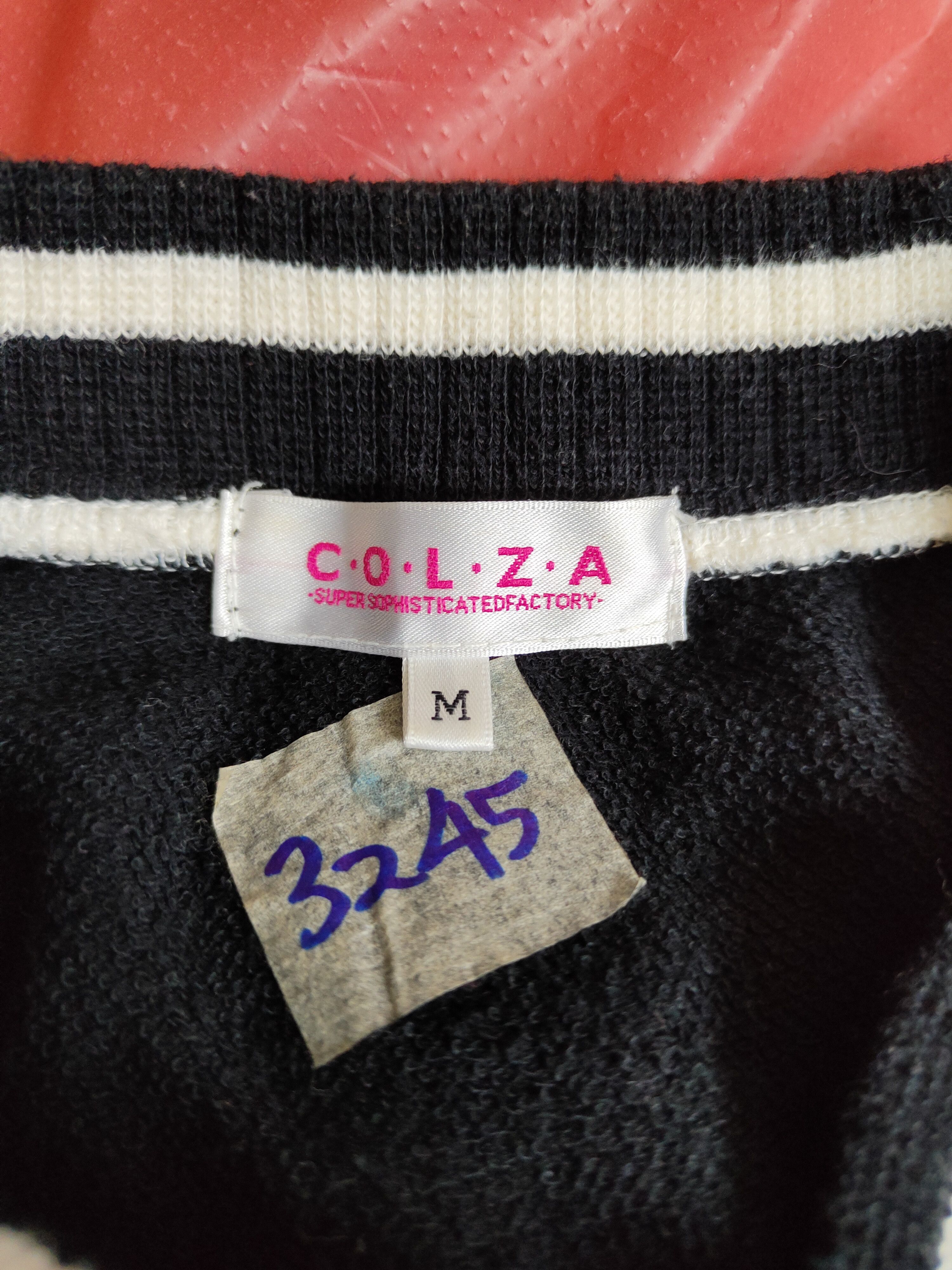 Japanese Brand C.O.L.Z.A Farewell Gratify Black varsity jacket #3245 Size S / US 4 / IT 40 - 6 Thumbnail