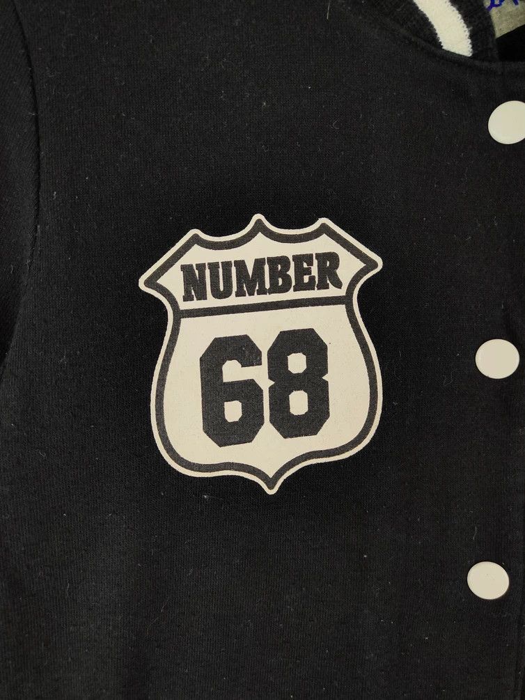 Japanese Brand C.O.L.Z.A Farewell Gratify Black varsity jacket #3245 Size S / US 4 / IT 40 - 11 Thumbnail