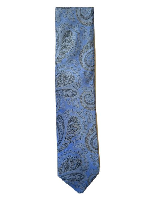 brioni blue tie