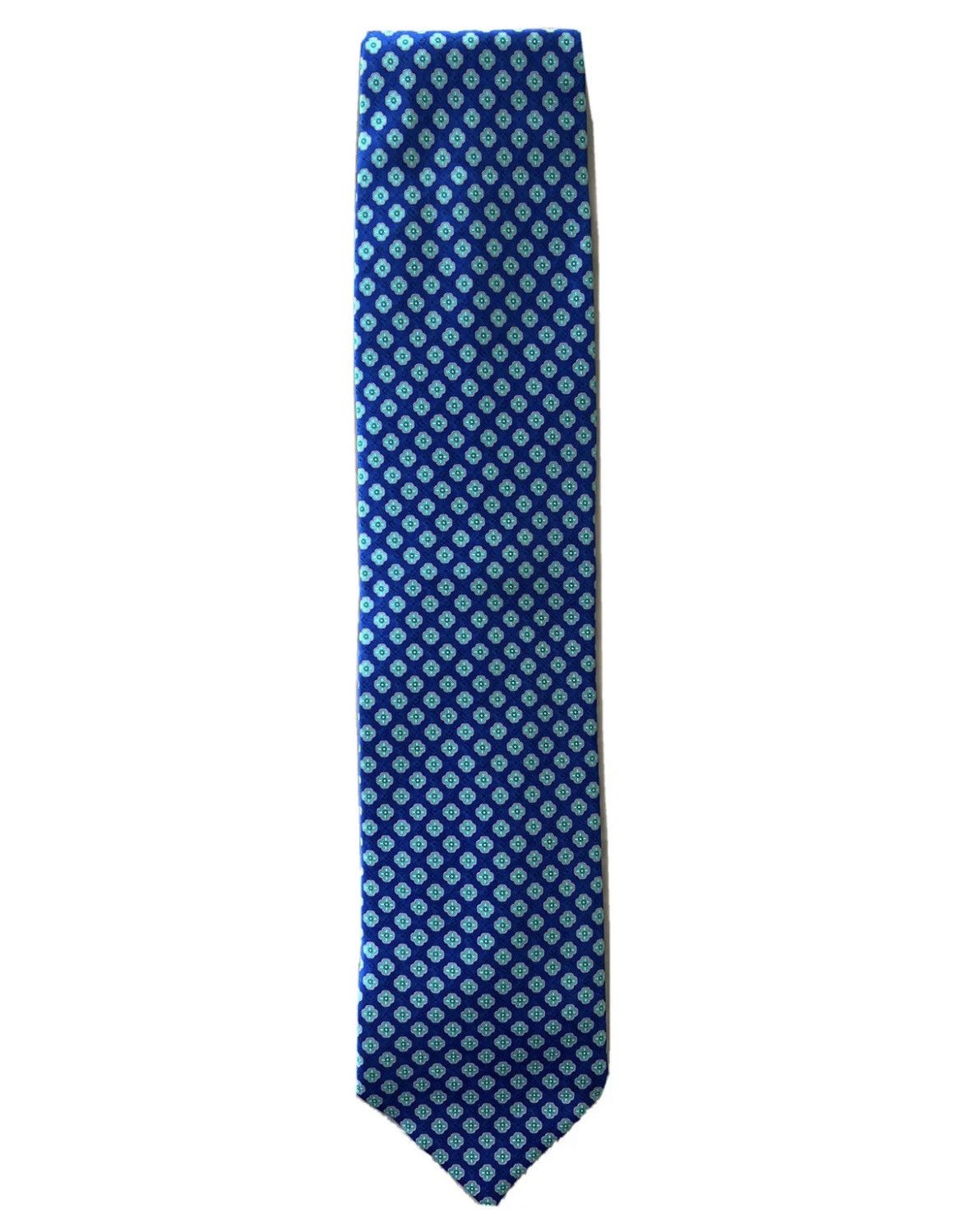 Brioni Blue Abstract Tie dis. 1S589