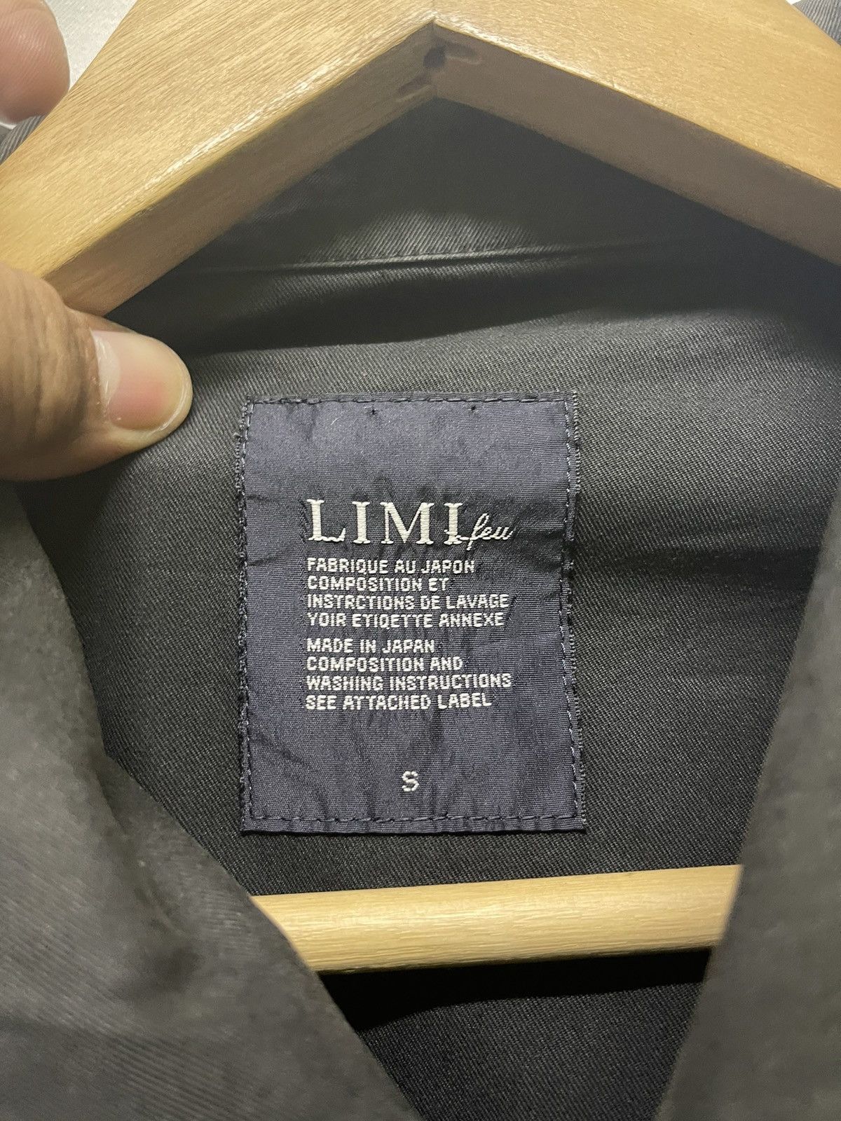Limi Feu RARE LIMI FEU X YOHJI YAMAMOTO JACKET Size US S / EU 44-46 / 1 - 8 Thumbnail