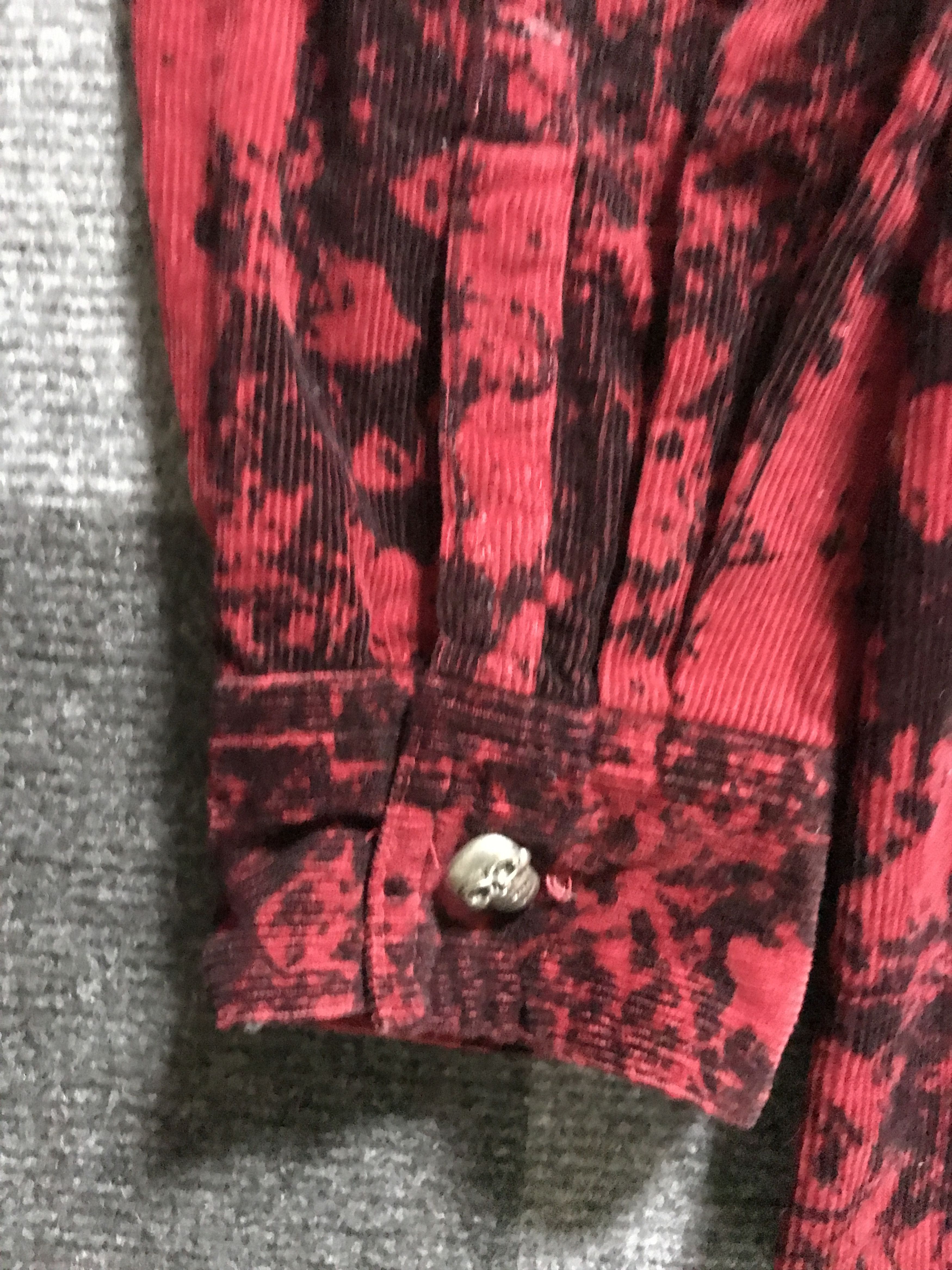 Japanese Brand × Seditionaries BUS8 BADGER Japan Seditionary Distressed Curduroy Punk Shirt Size US L / EU 52-54 / 3 - 13 Thumbnail