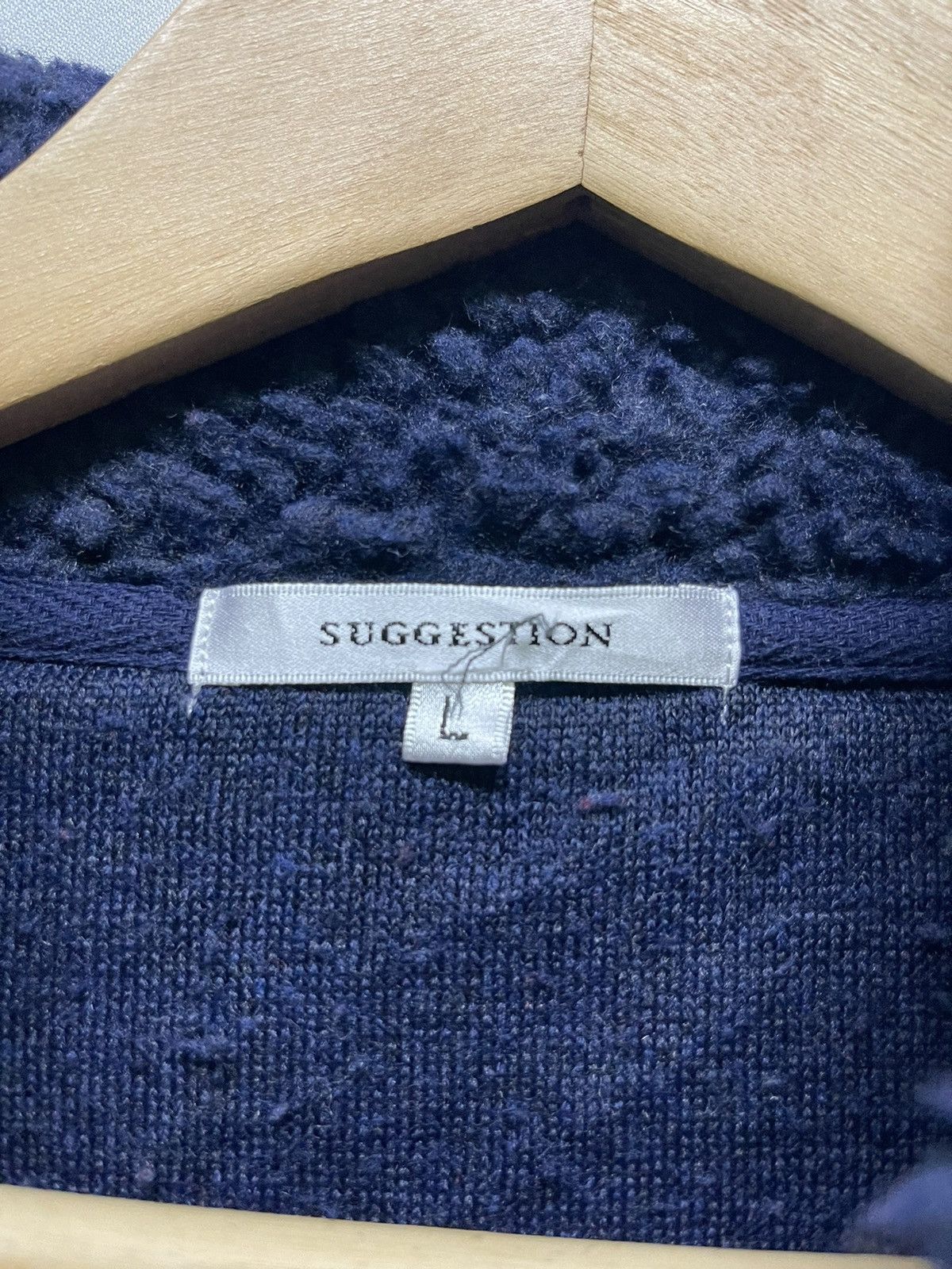 Japanese Brand × Vintage Vintage suggestion half zip big logo USA jacket Size US L / EU 52-54 / 3 - 8 Thumbnail