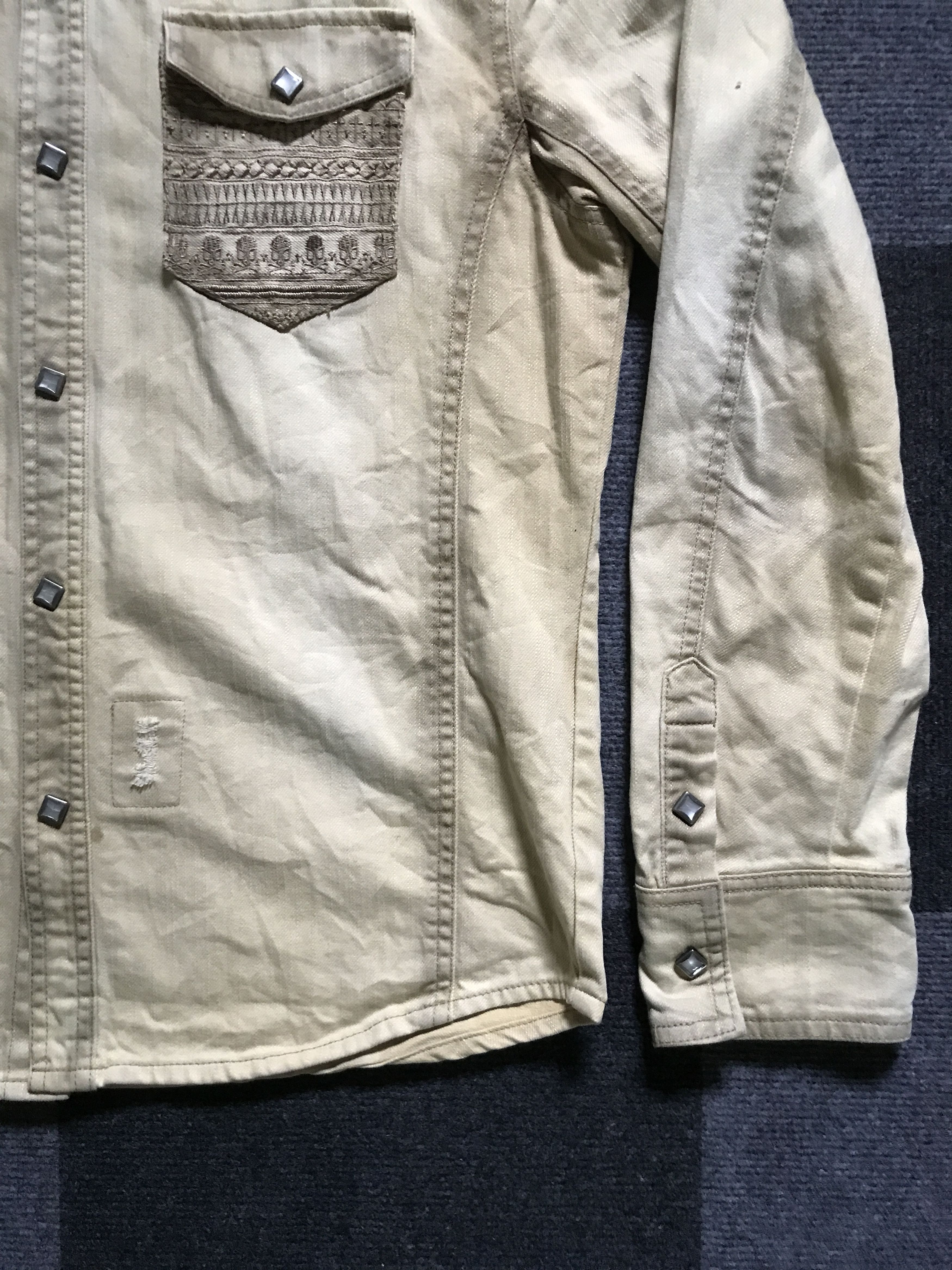 Japanese Brand BUS9 in the attic Punk Seditionaries Rusty Distressed Shirt Size US M / EU 48-50 / 2 - 6 Thumbnail