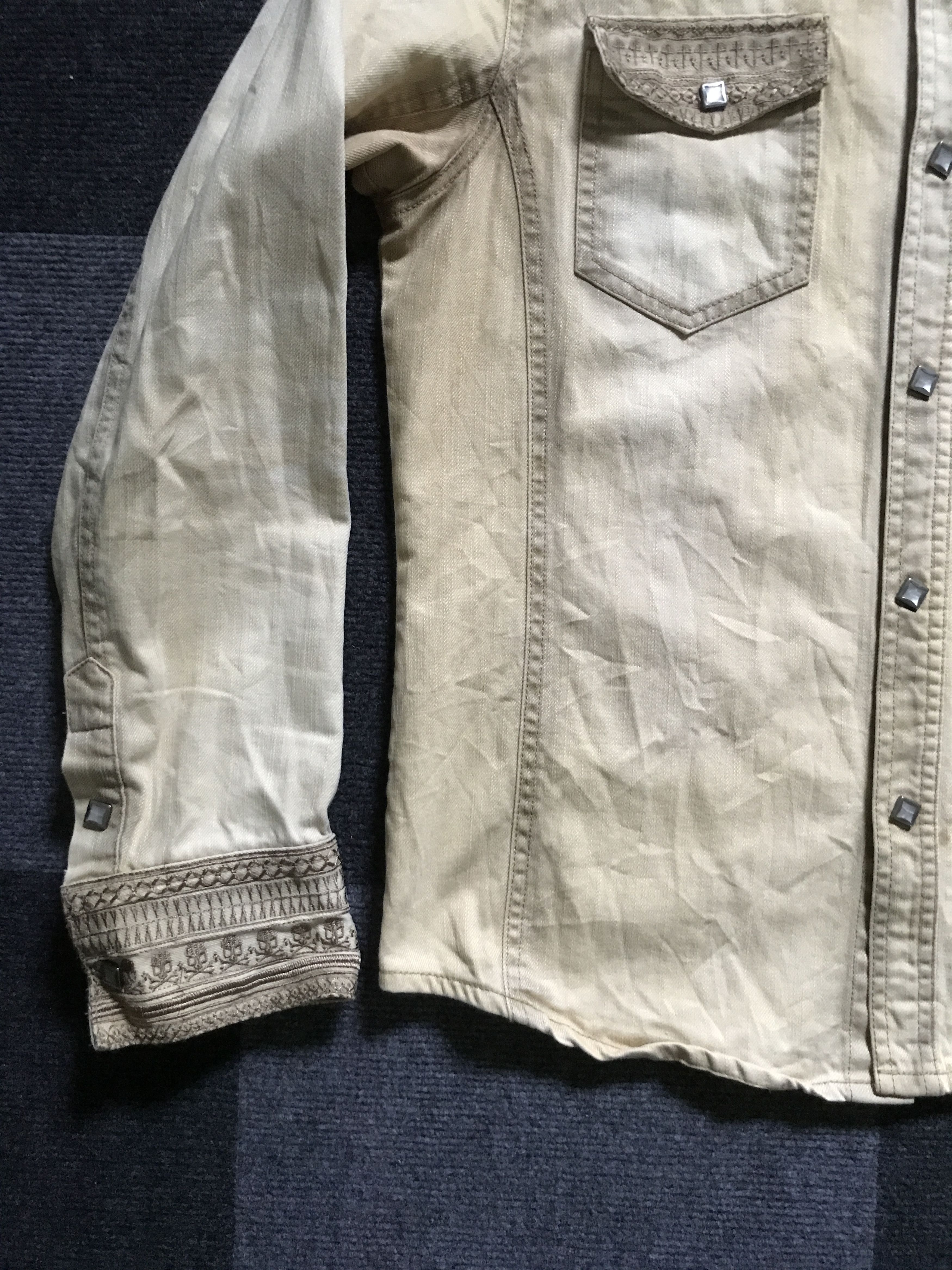 Japanese Brand BUS9 in the attic Punk Seditionaries Rusty Distressed Shirt Size US M / EU 48-50 / 2 - 7 Thumbnail
