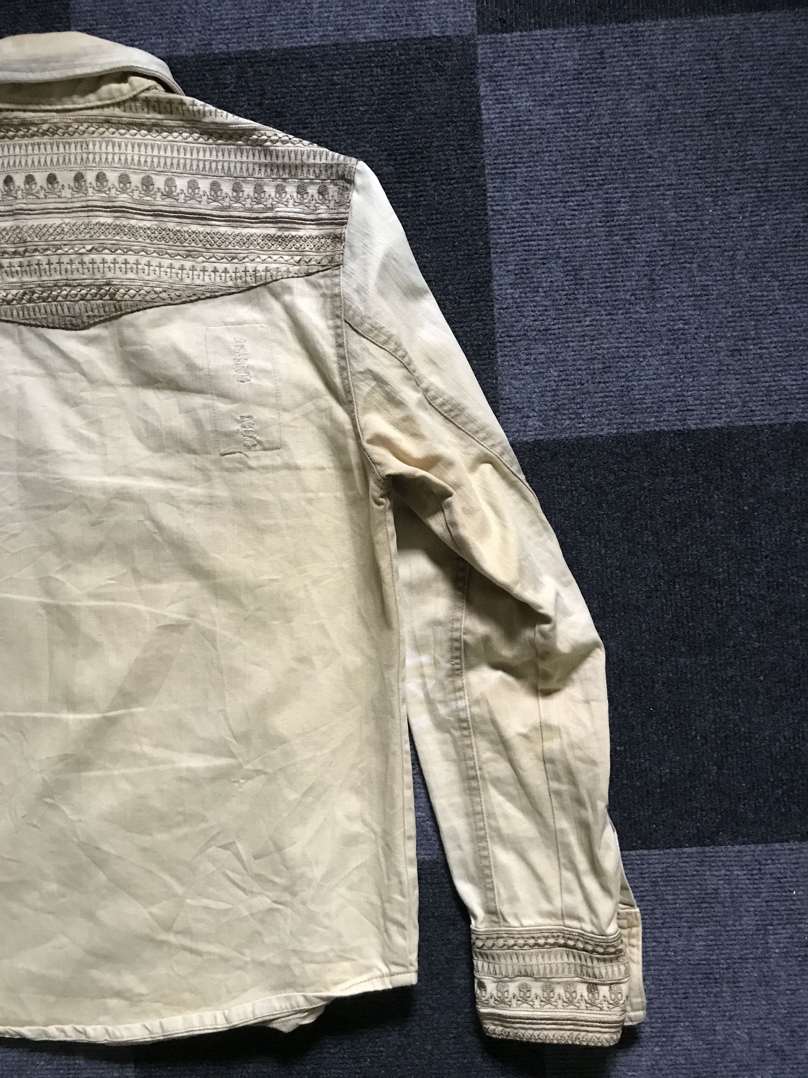 Japanese Brand BUS9 in the attic Punk Seditionaries Rusty Distressed Shirt Size US M / EU 48-50 / 2 - 14 Thumbnail