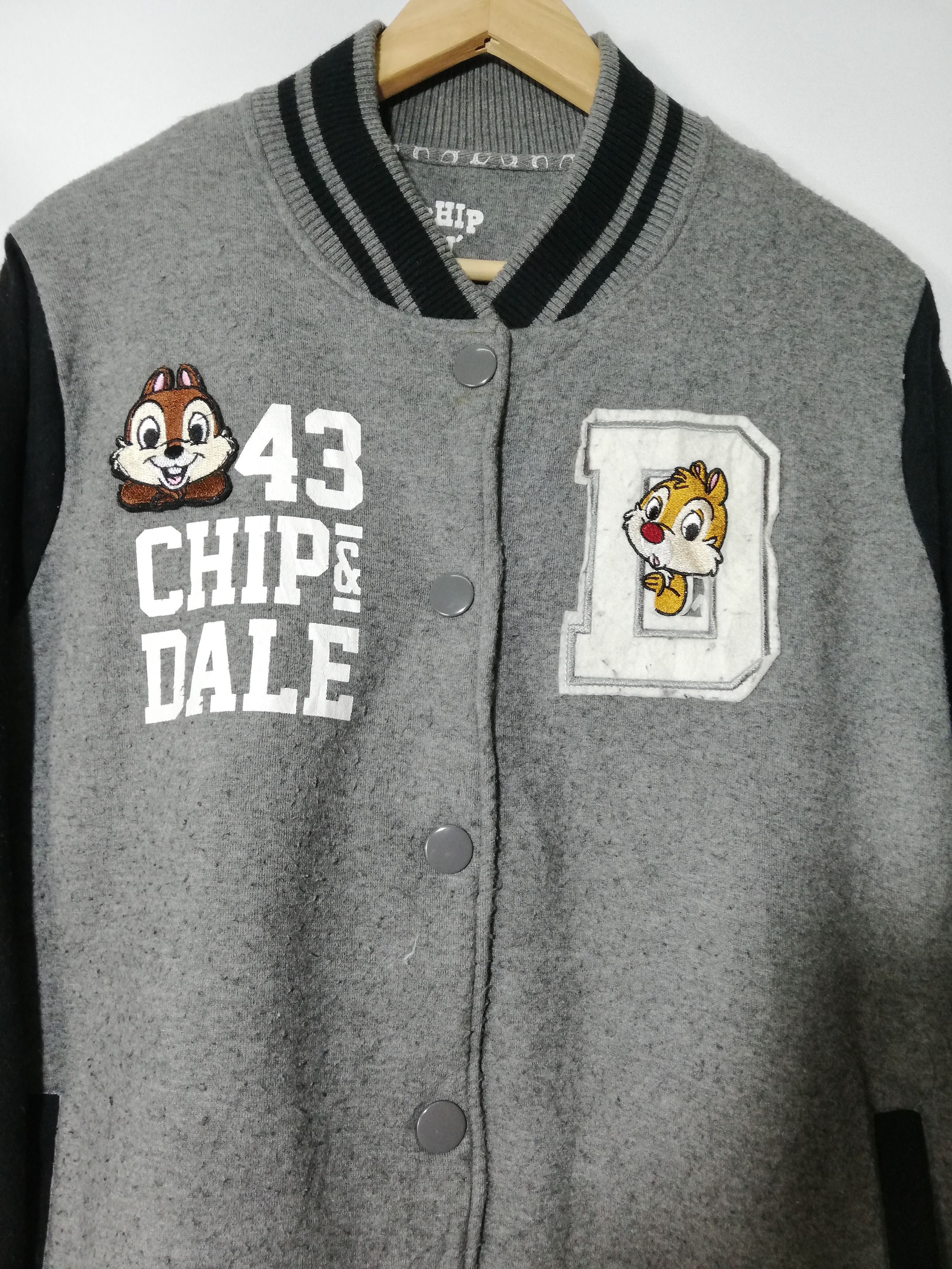 Disney Chip N Dale x disney varsity jacket Size US L / EU 52-54 / 3 - 3 Thumbnail