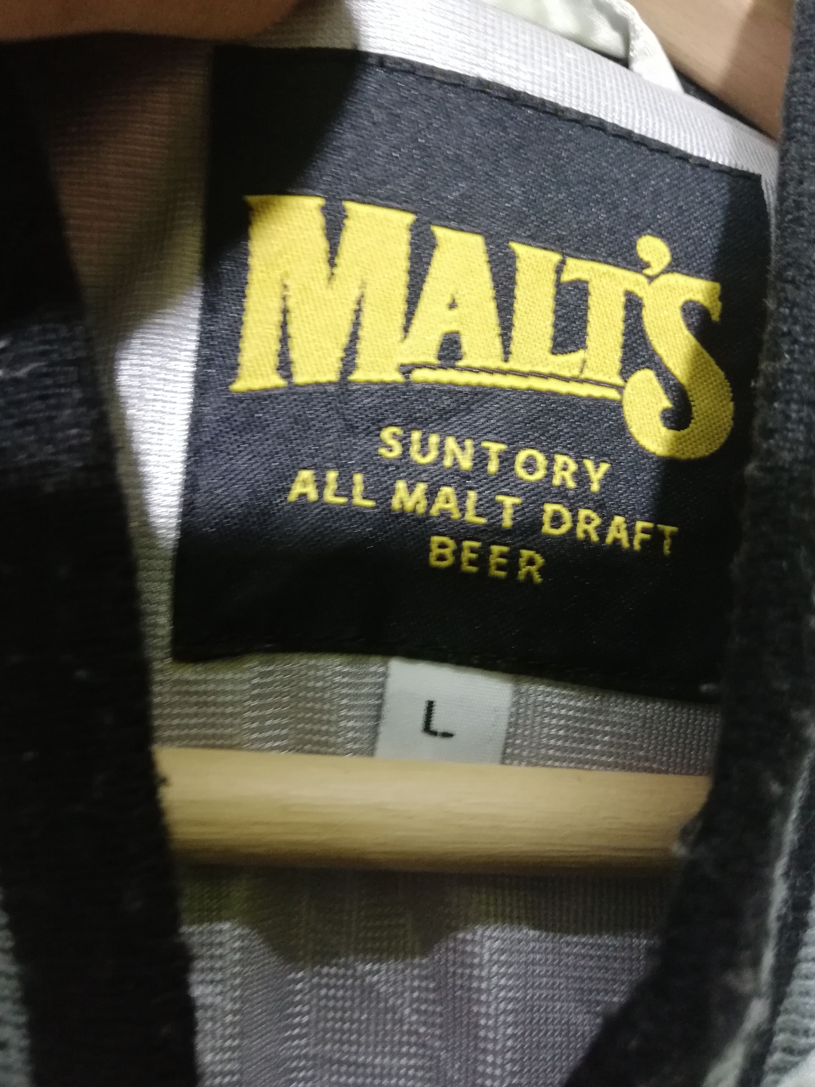 Vintage varsity jacket x malts, baseball team Size US L / EU 52-54 / 3 - 6 Thumbnail