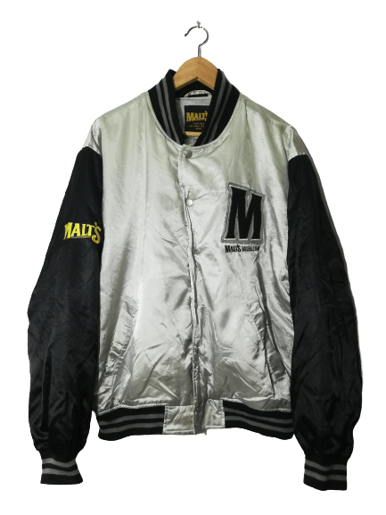 Vintage varsity jacket x malts, baseball team Size US L / EU 52-54 / 3 - 1 Thumbnail