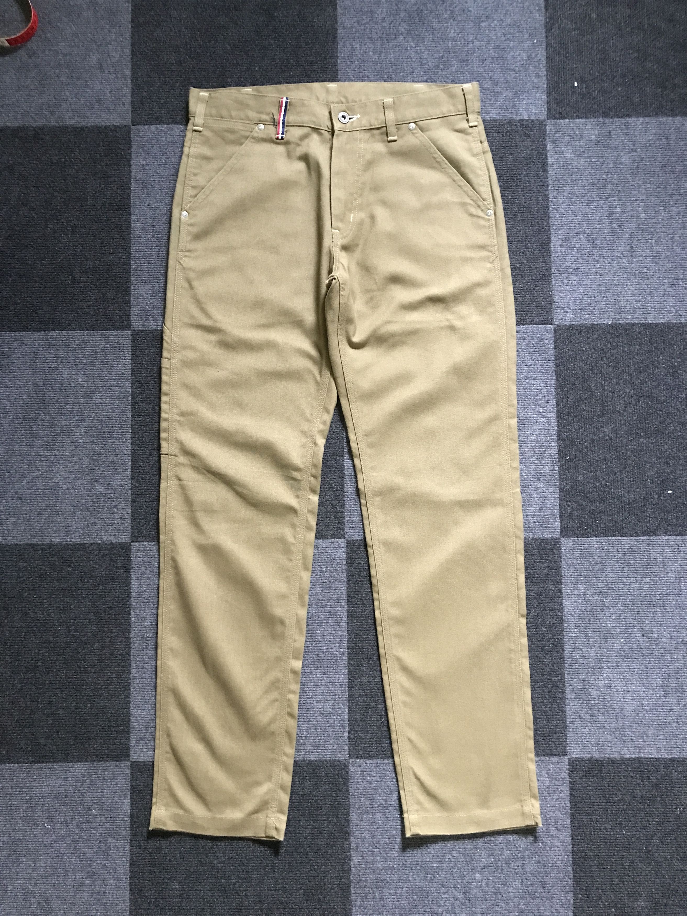 Japanese Brand CP224 Anchor Japan Light Duck Canvas Carpenter Pant Size US 32 / EU 48 - 1 Thumbnail
