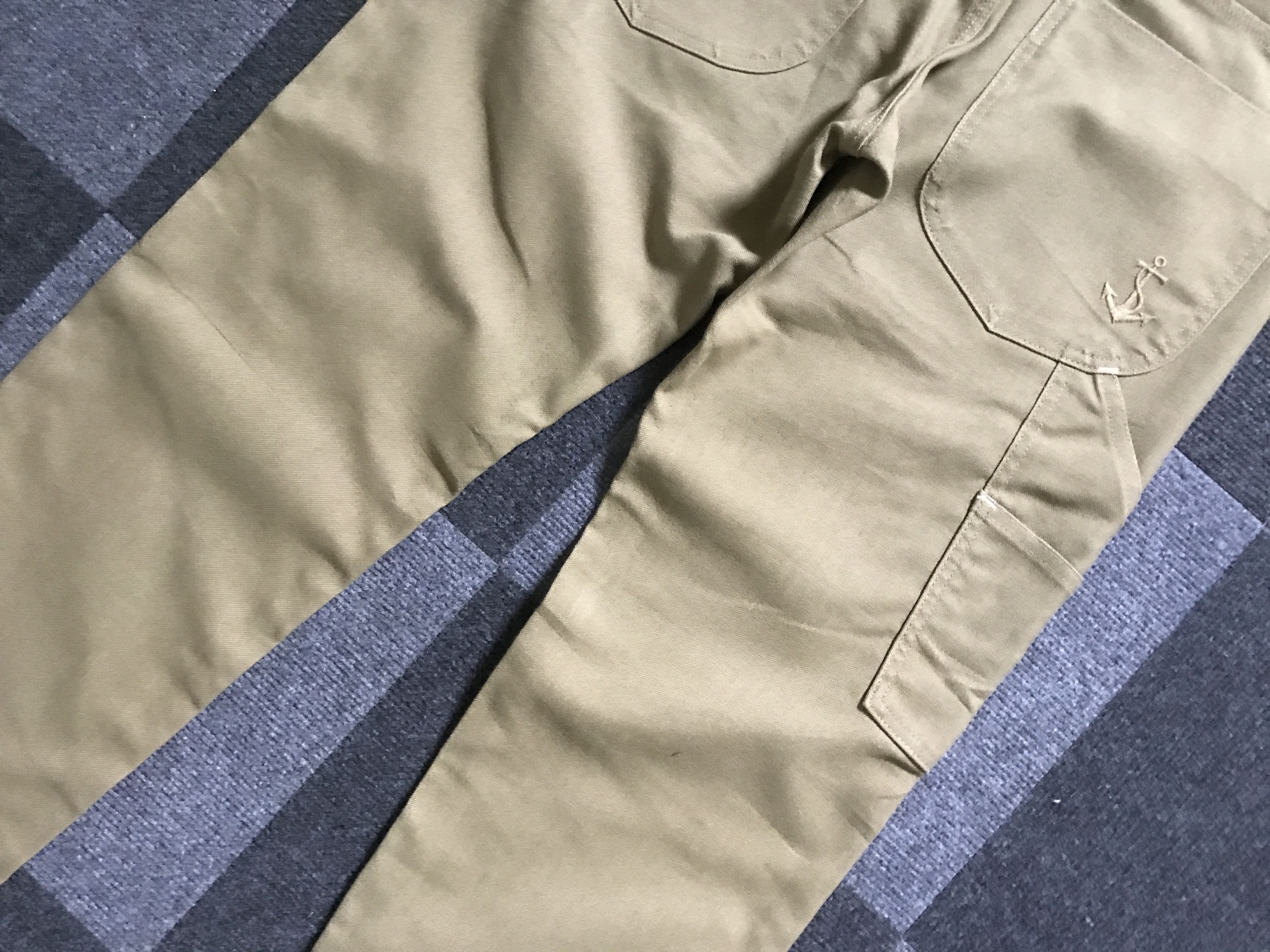 Japanese Brand CP224 Anchor Japan Light Duck Canvas Carpenter Pant Size US 32 / EU 48 - 8 Thumbnail