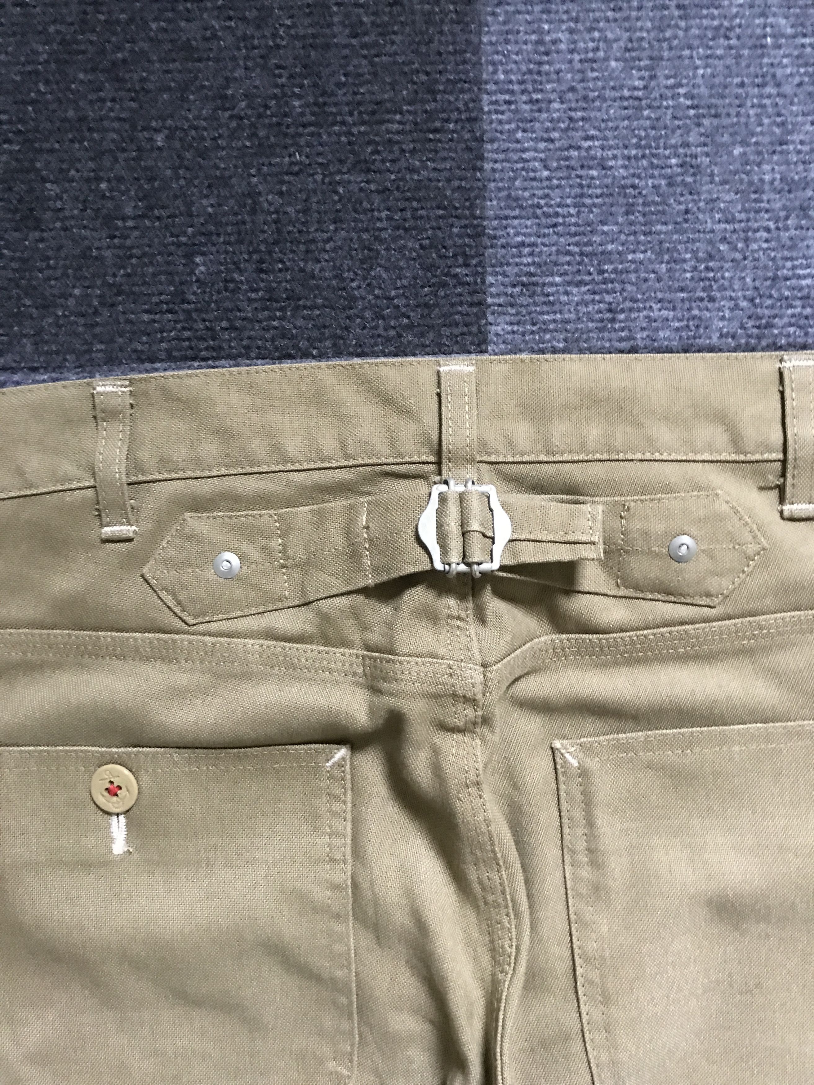 Japanese Brand CP224 Anchor Japan Light Duck Canvas Carpenter Pant Size US 32 / EU 48 - 10 Thumbnail