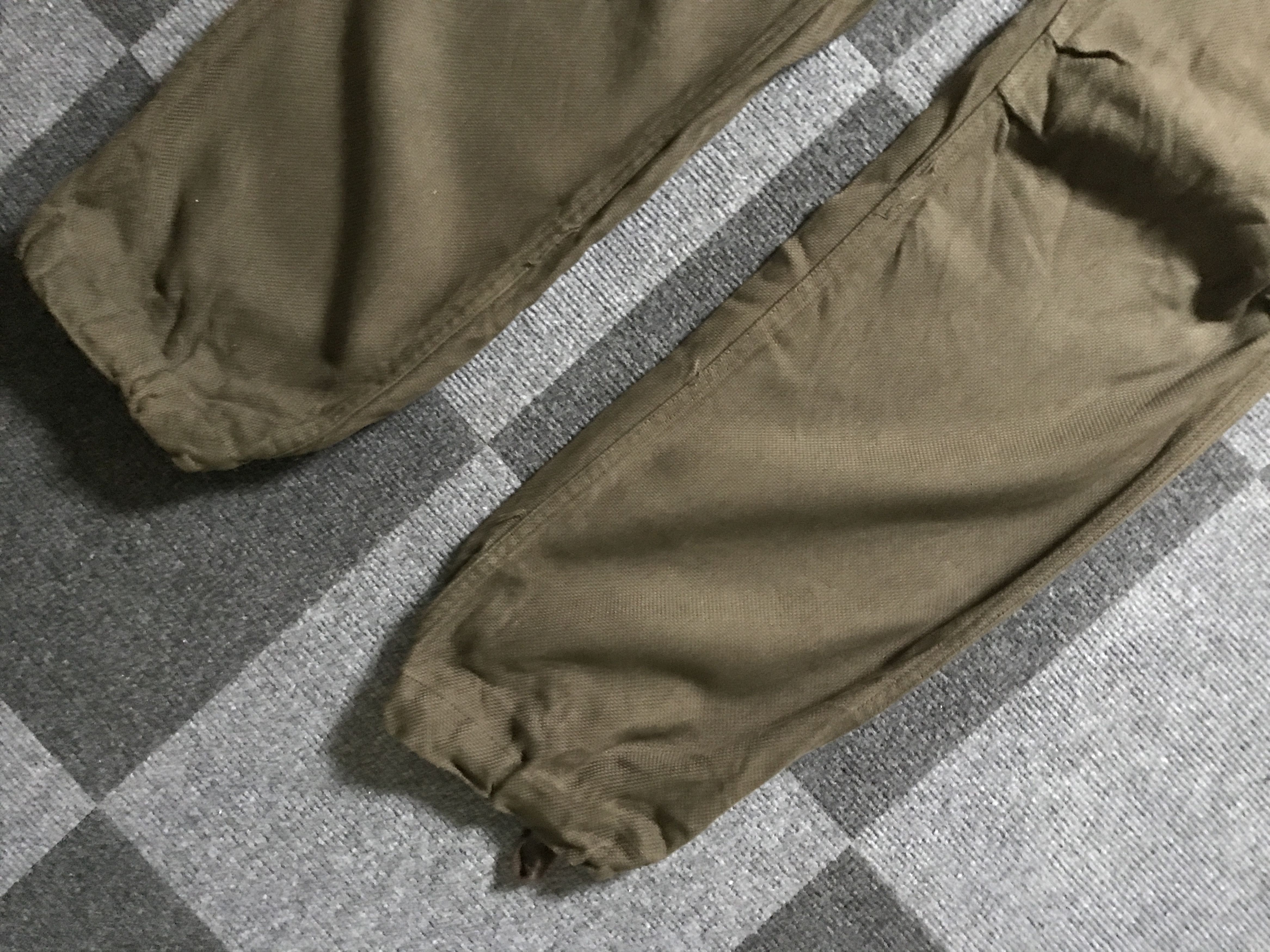 ADAM ET ROPE CP225 Adam Et Rope Japan M65 Military Linen Cargo Pant Size US 32 / EU 48 - 7 Thumbnail