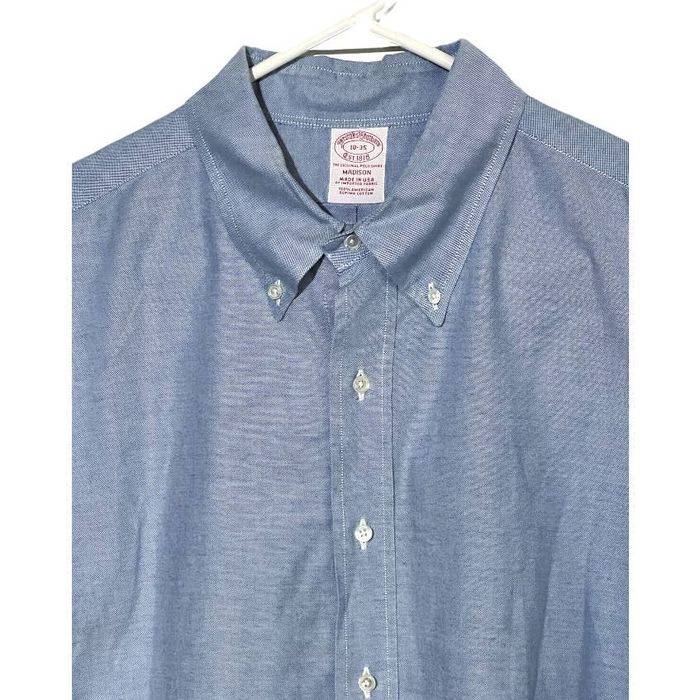 Brooks Brothers Brooks Brothers Madison Blue Supima Cotton Dress Shirt
