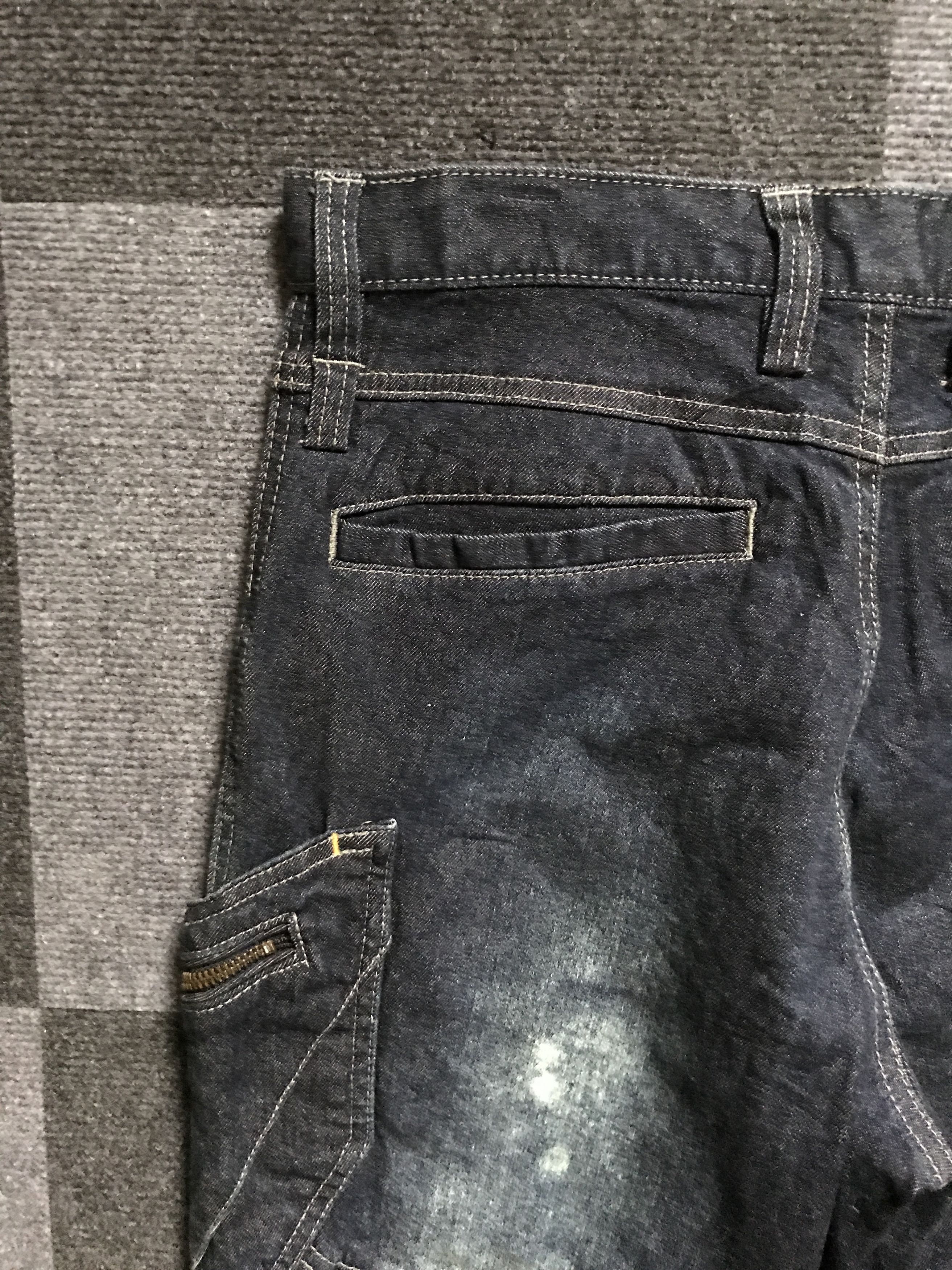 Japanese Brand CP226 TS DESIGN Stone Acid Wash Faded Cargo Pant Size US 30 / EU 46 - 18 Thumbnail