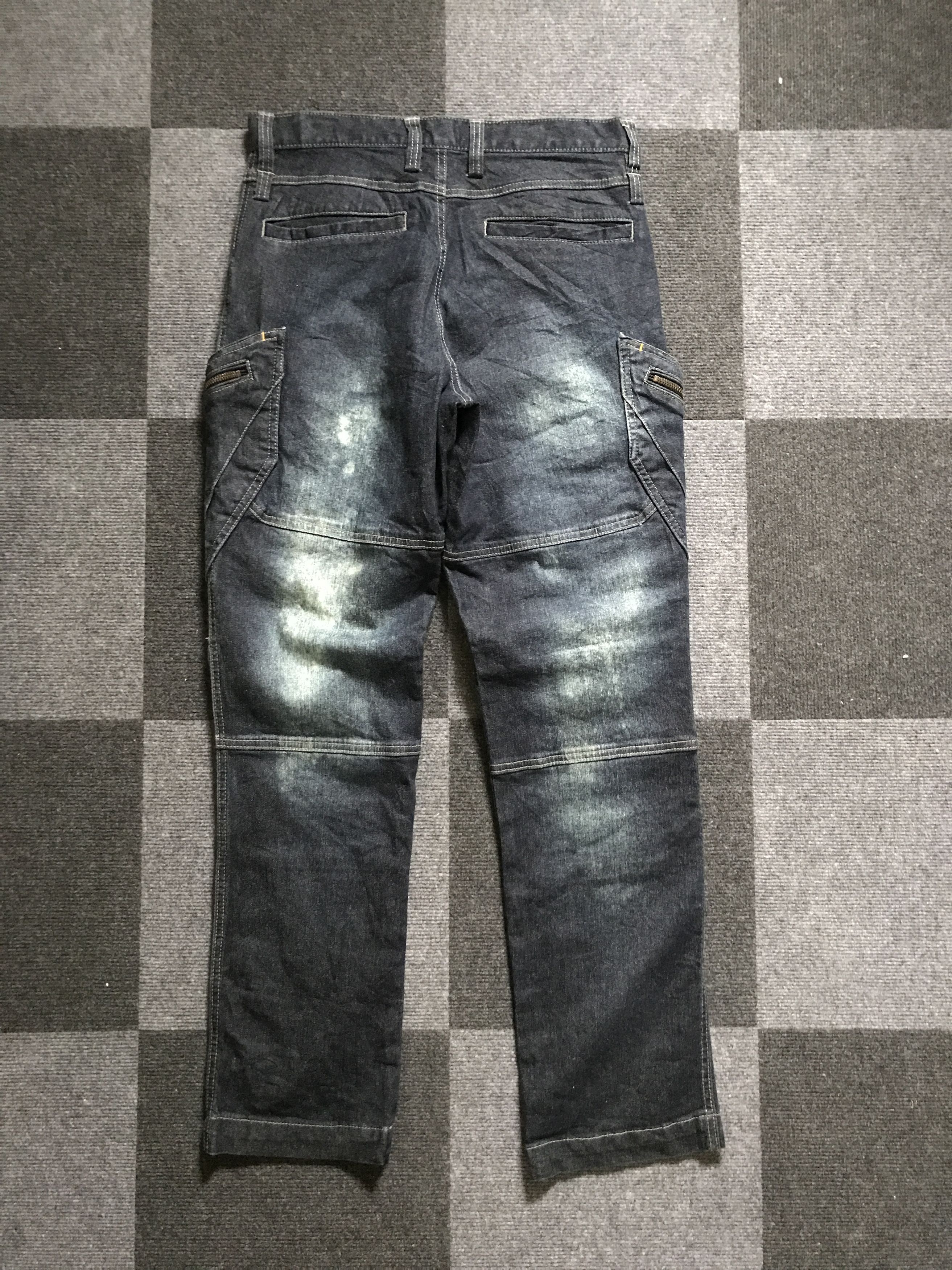 Japanese Brand CP226 TS DESIGN Stone Acid Wash Faded Cargo Pant Size US 30 / EU 46 - 11 Thumbnail
