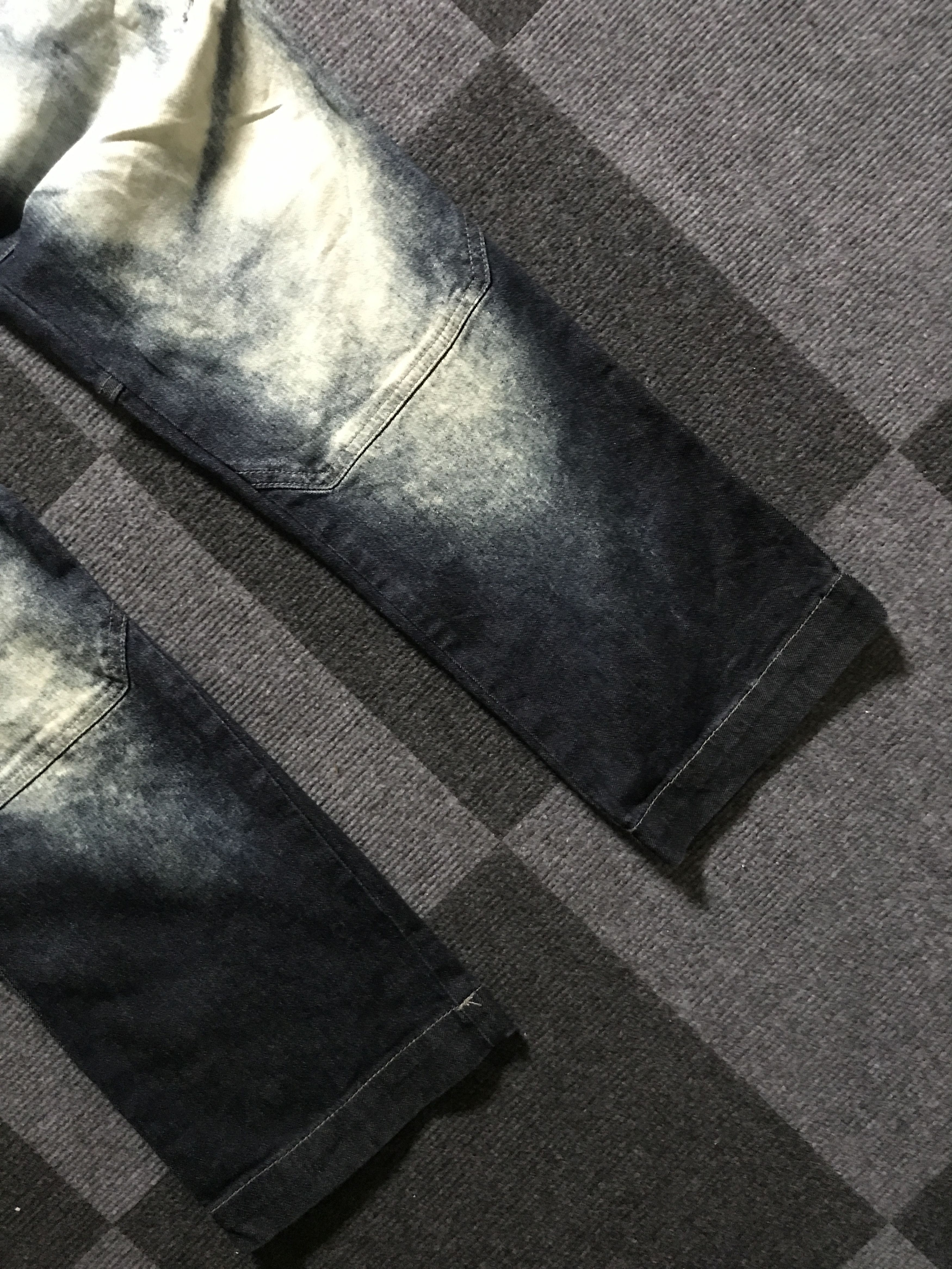 Japanese Brand CP226 TS DESIGN Stone Acid Wash Faded Cargo Pant Size US 30 / EU 46 - 6 Thumbnail