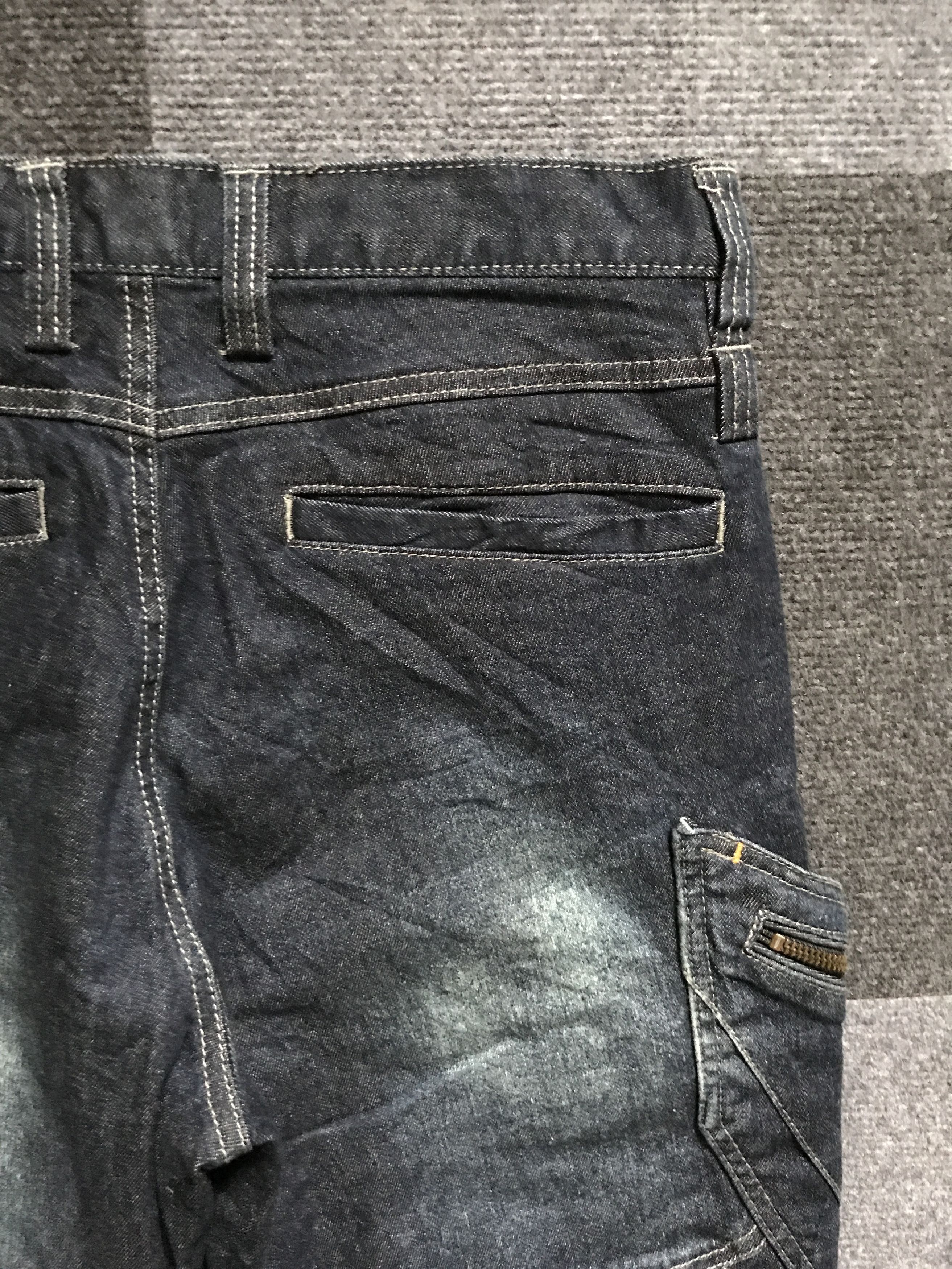 Japanese Brand CP226 TS DESIGN Stone Acid Wash Faded Cargo Pant Size US 30 / EU 46 - 17 Thumbnail