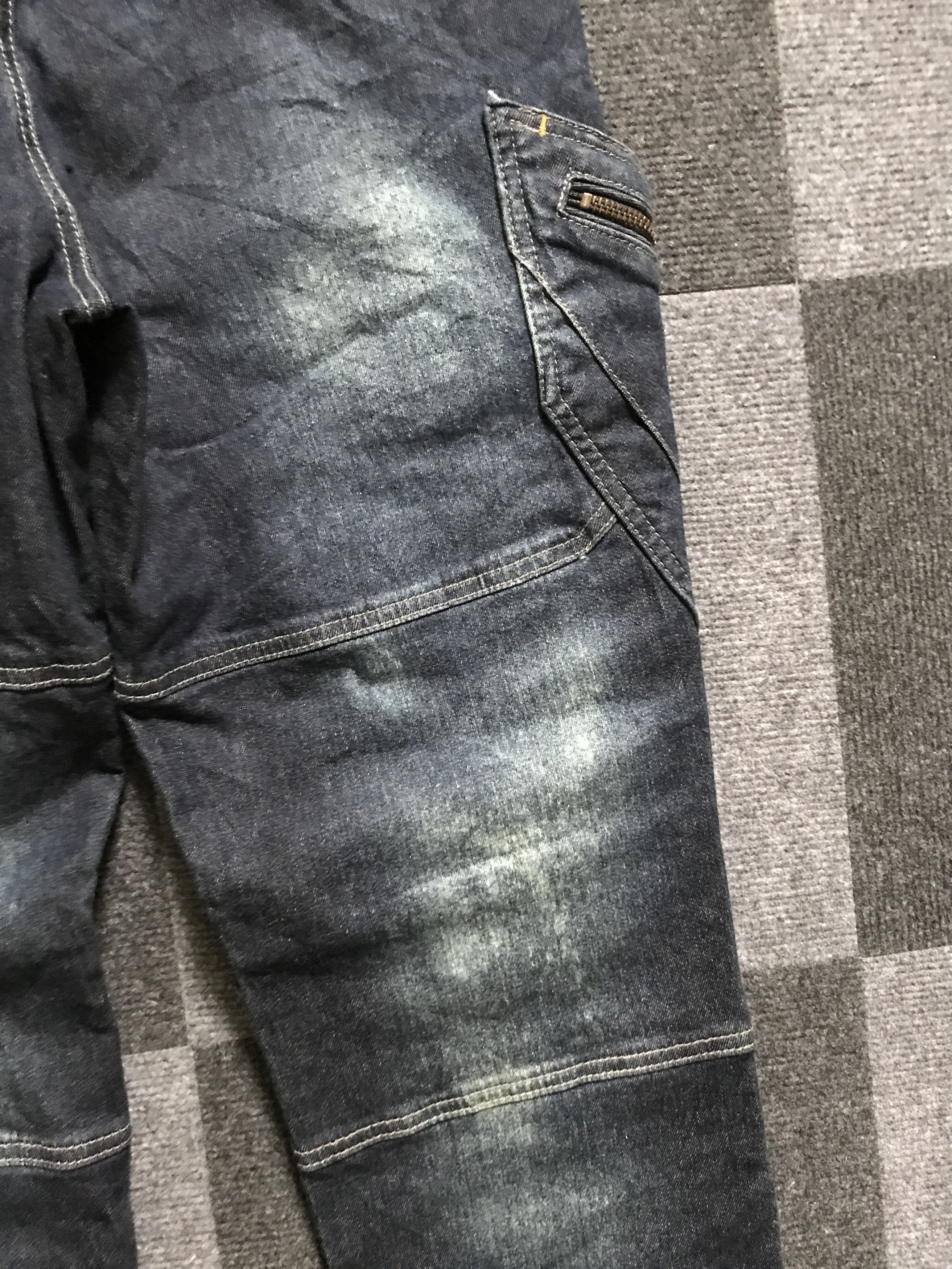 Japanese Brand CP226 TS DESIGN Stone Acid Wash Faded Cargo Pant Size US 30 / EU 46 - 16 Thumbnail