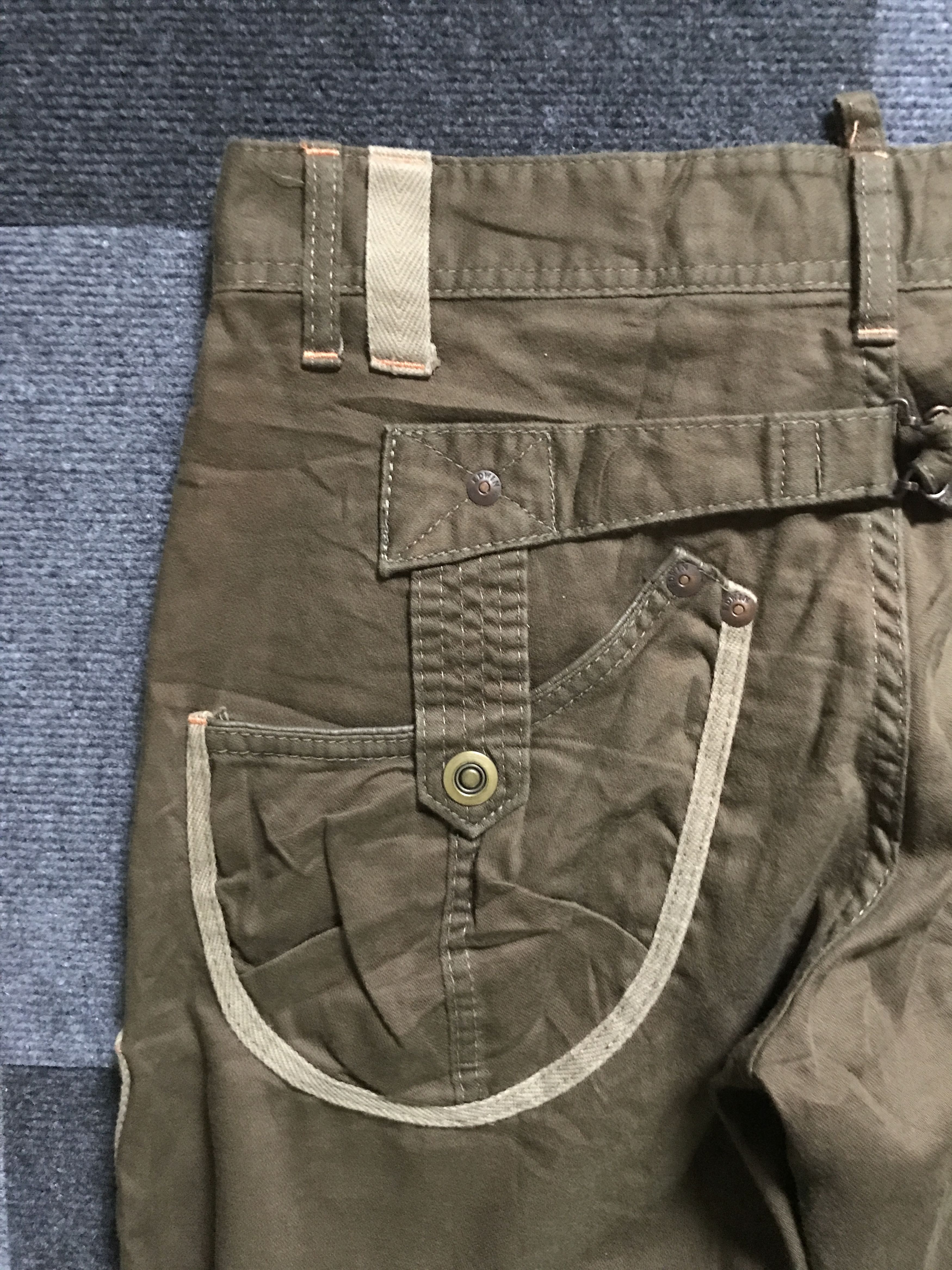 Edwin CP227 EDWIN 505 Twisted Cut Rare Pocket Cargo Pant Size US 32 / EU 48 - 17 Thumbnail