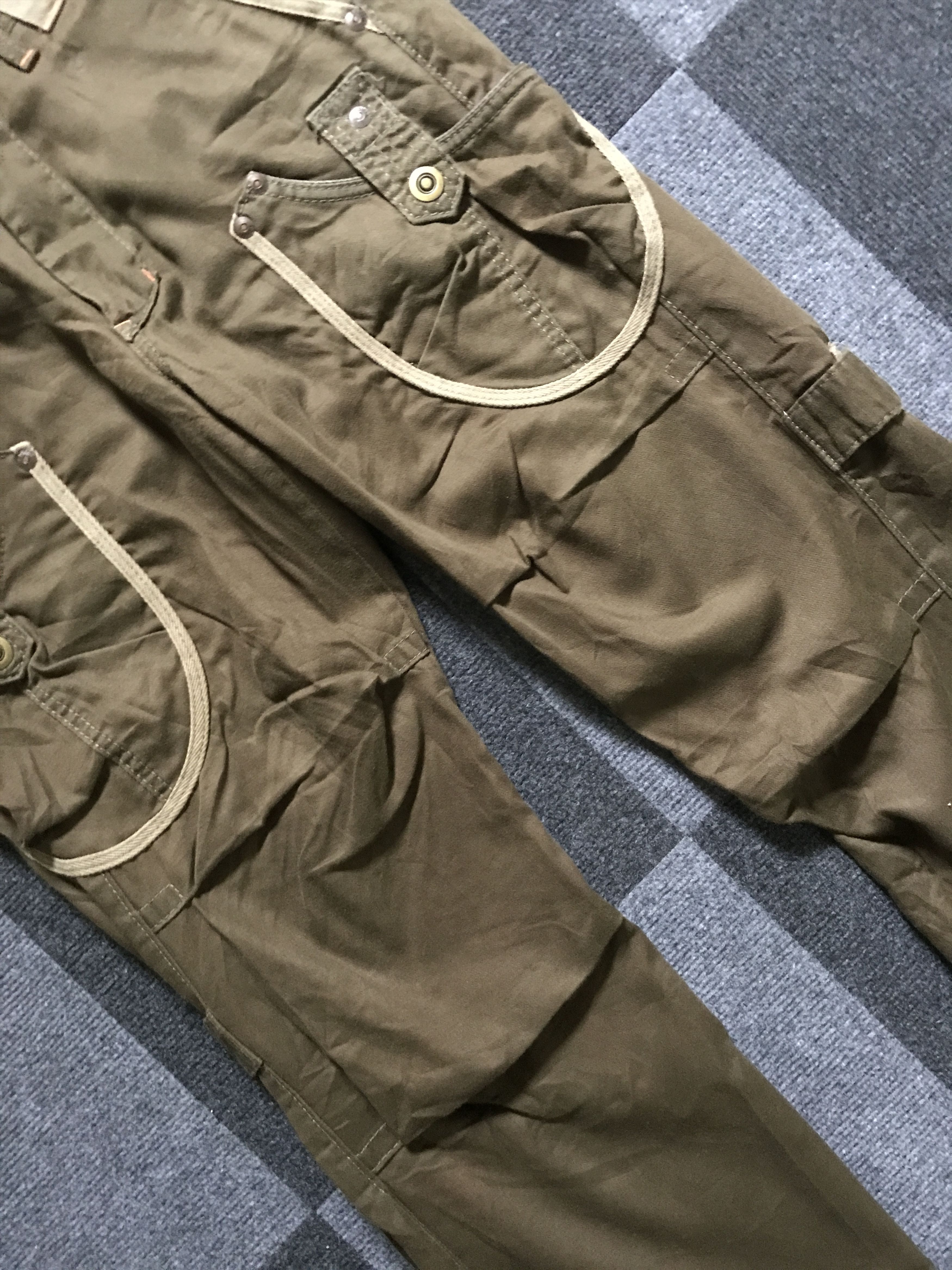 Edwin CP227 EDWIN 505 Twisted Cut Rare Pocket Cargo Pant Size US 32 / EU 48 - 5 Thumbnail