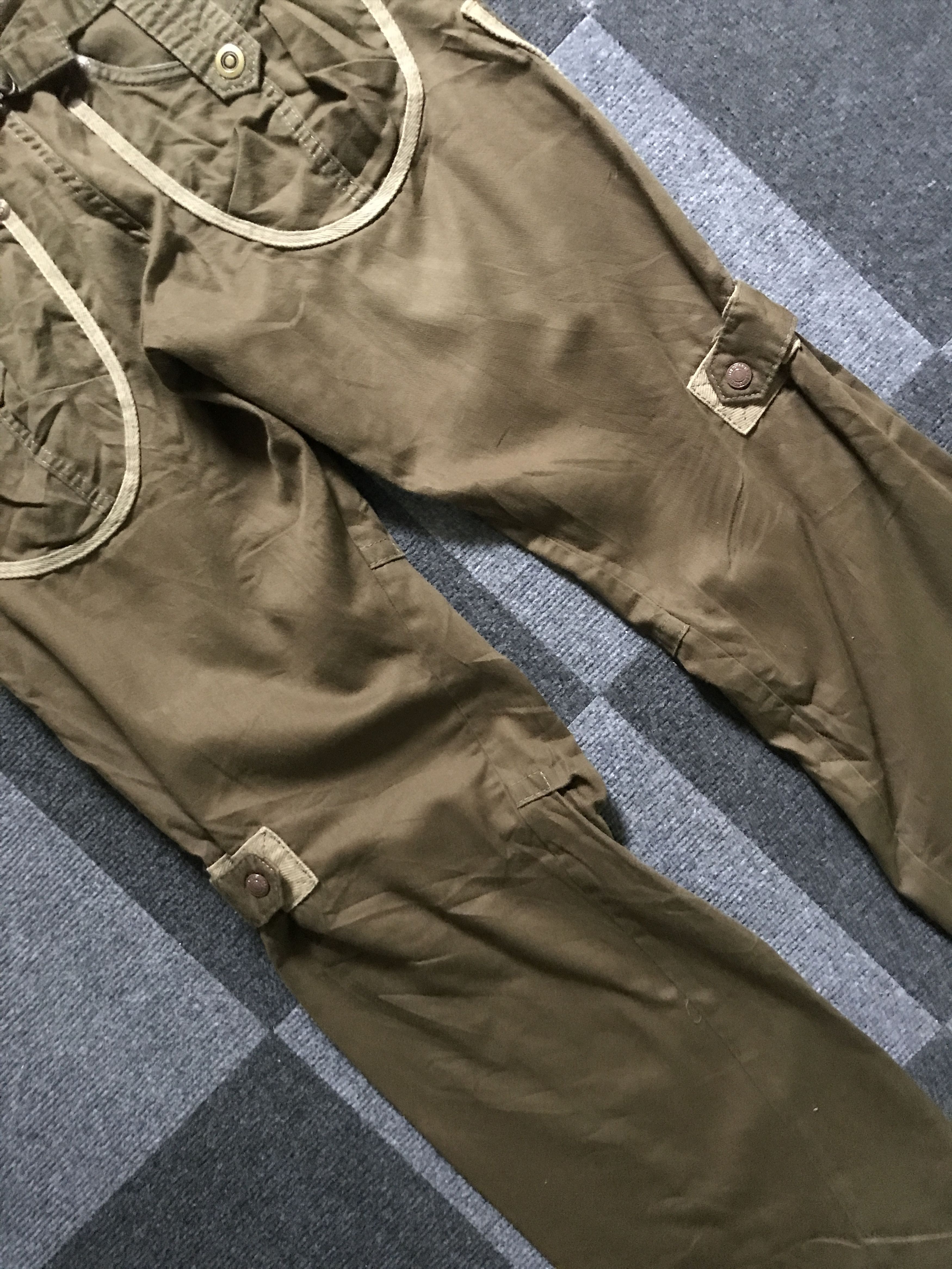 Edwin CP227 EDWIN 505 Twisted Cut Rare Pocket Cargo Pant Size US 32 / EU 48 - 12 Thumbnail