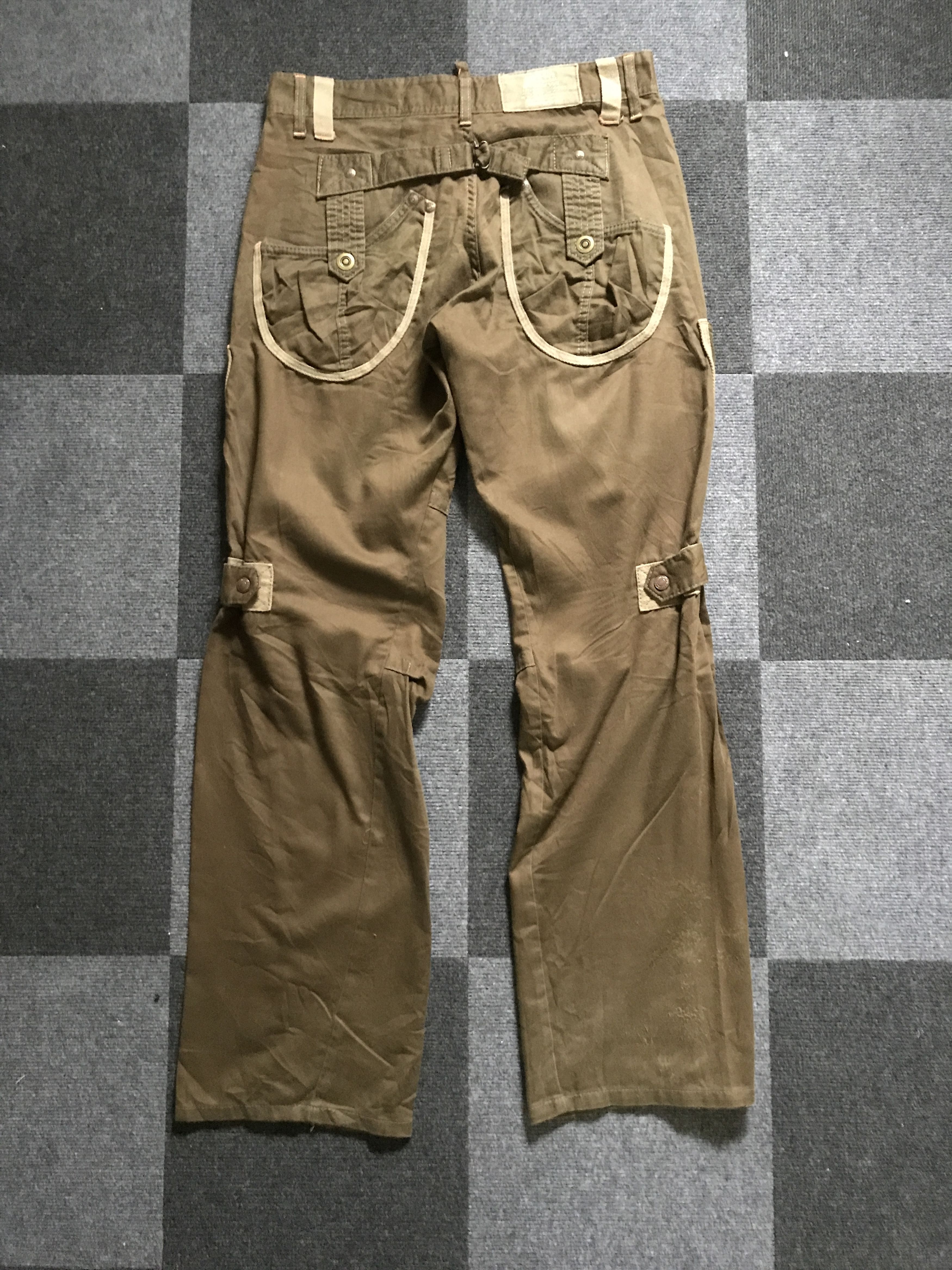 Edwin CP227 EDWIN 505 Twisted Cut Rare Pocket Cargo Pant Size US 32 / EU 48 - 10 Thumbnail