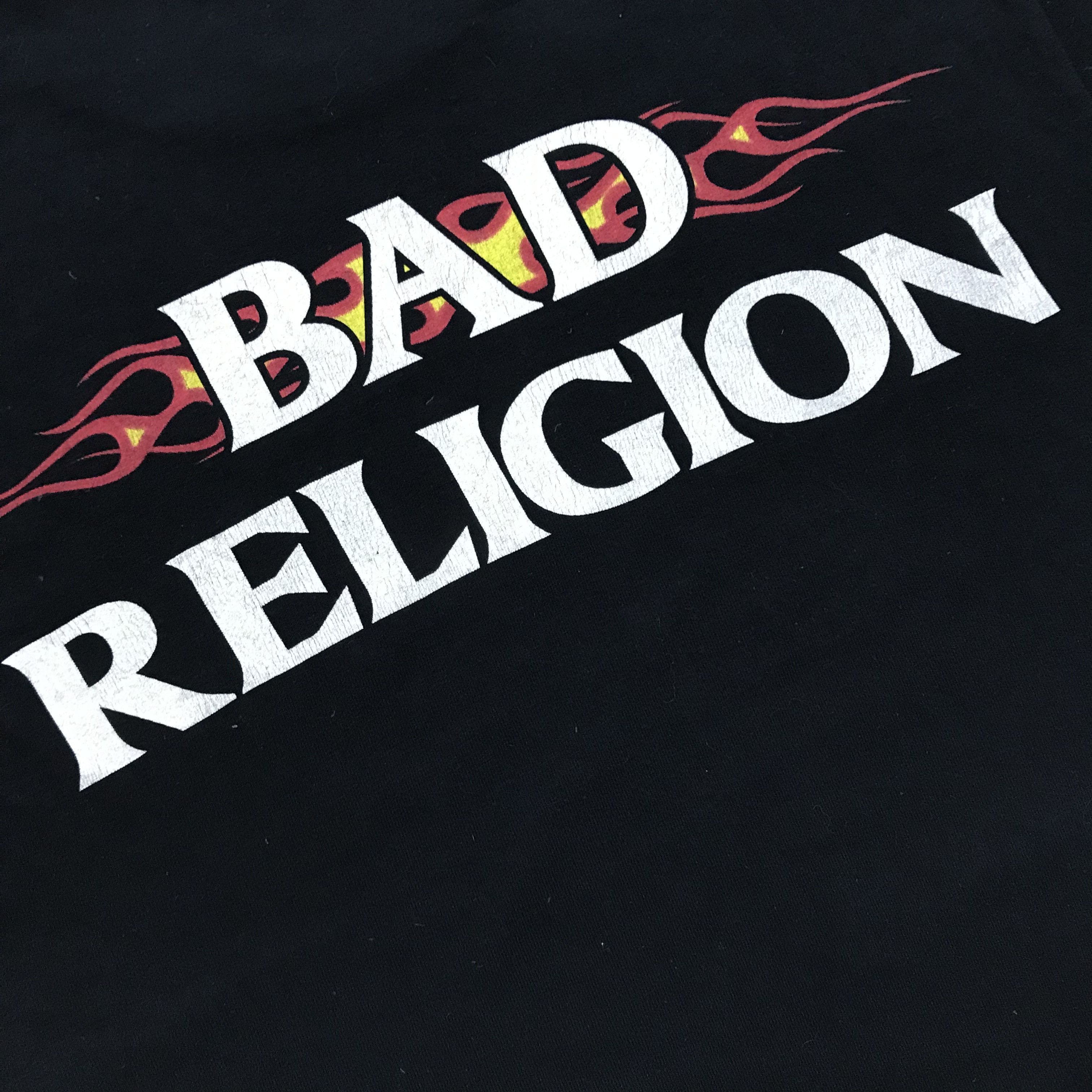 Band Tees BAD RELIGION Vintage T-Shirt Tee Rare 90s America Punk Rock Size US M / EU 48-50 / 2 - 6 Thumbnail