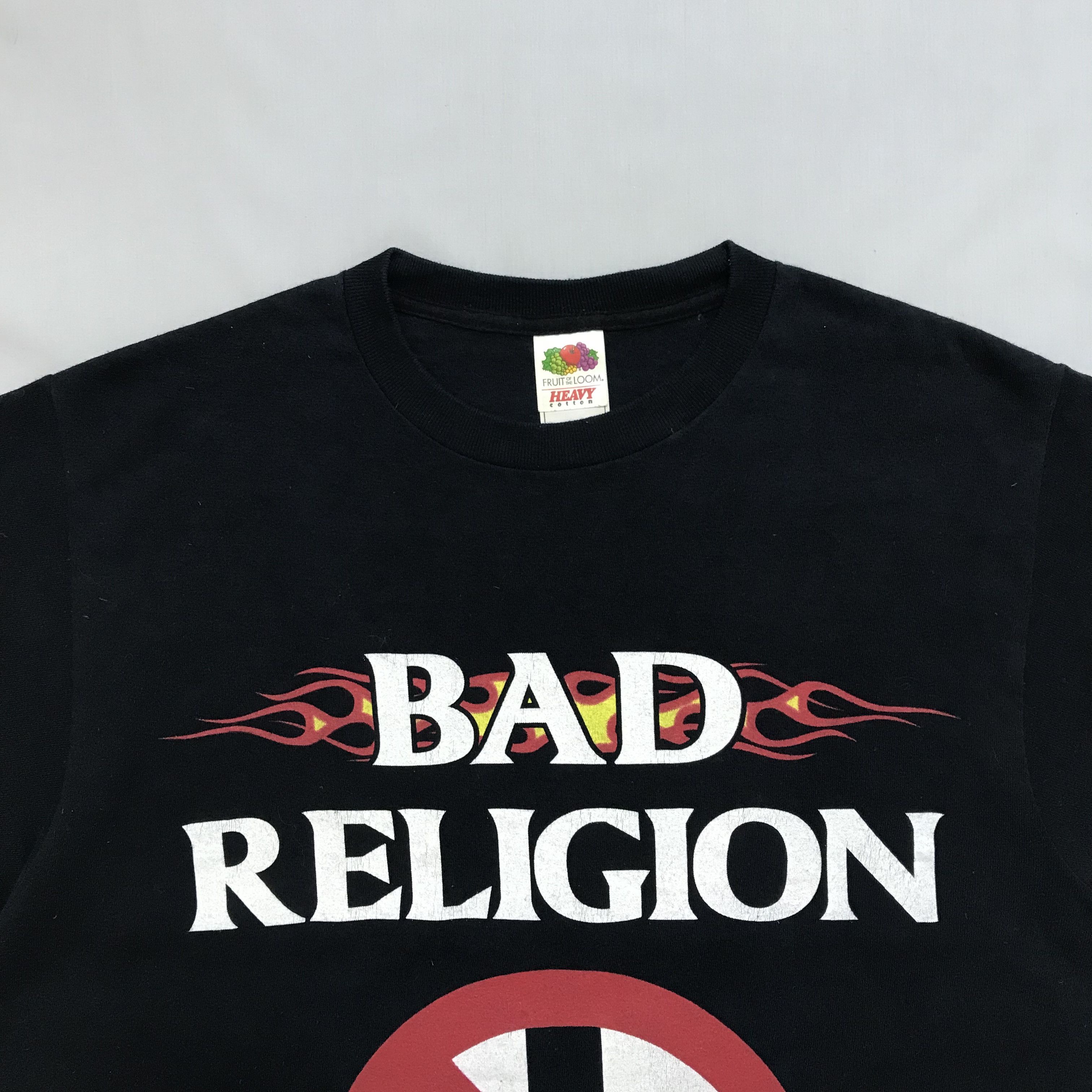 Band Tees BAD RELIGION Vintage T-Shirt Tee Rare 90s America Punk Rock Size US M / EU 48-50 / 2 - 3 Thumbnail