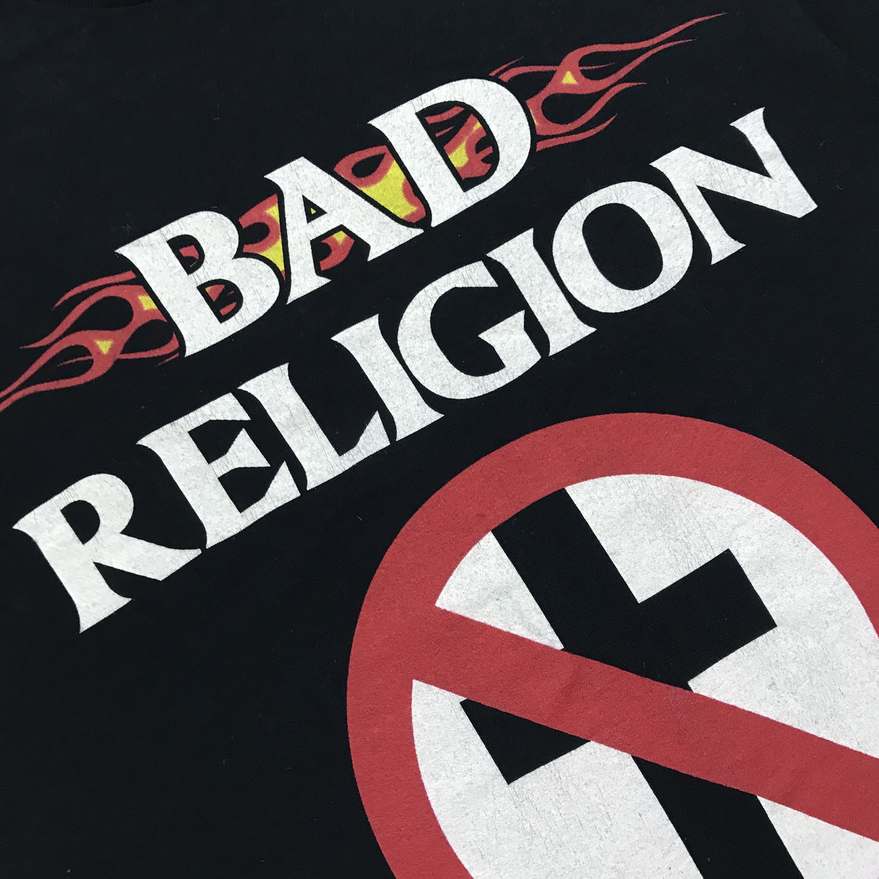 Band Tees BAD RELIGION Vintage T-Shirt Tee Rare 90s America Punk Rock Size US M / EU 48-50 / 2 - 5 Thumbnail