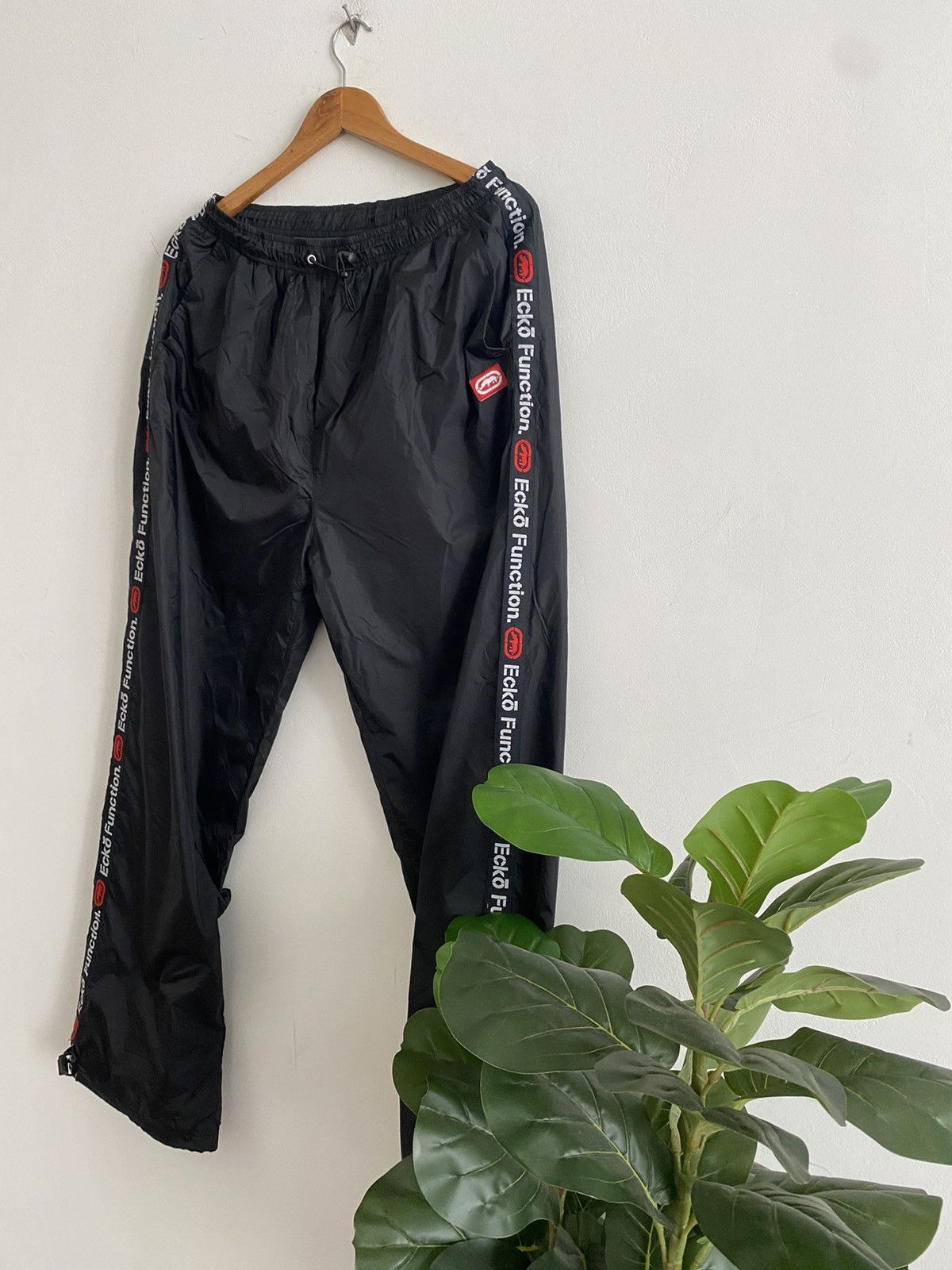 Ecko Unltd. × Rap Tees × Vintage 💥beat offer💥Ecko Function Striped Logo Pants Hihop style Size US 33 - 3 Thumbnail
