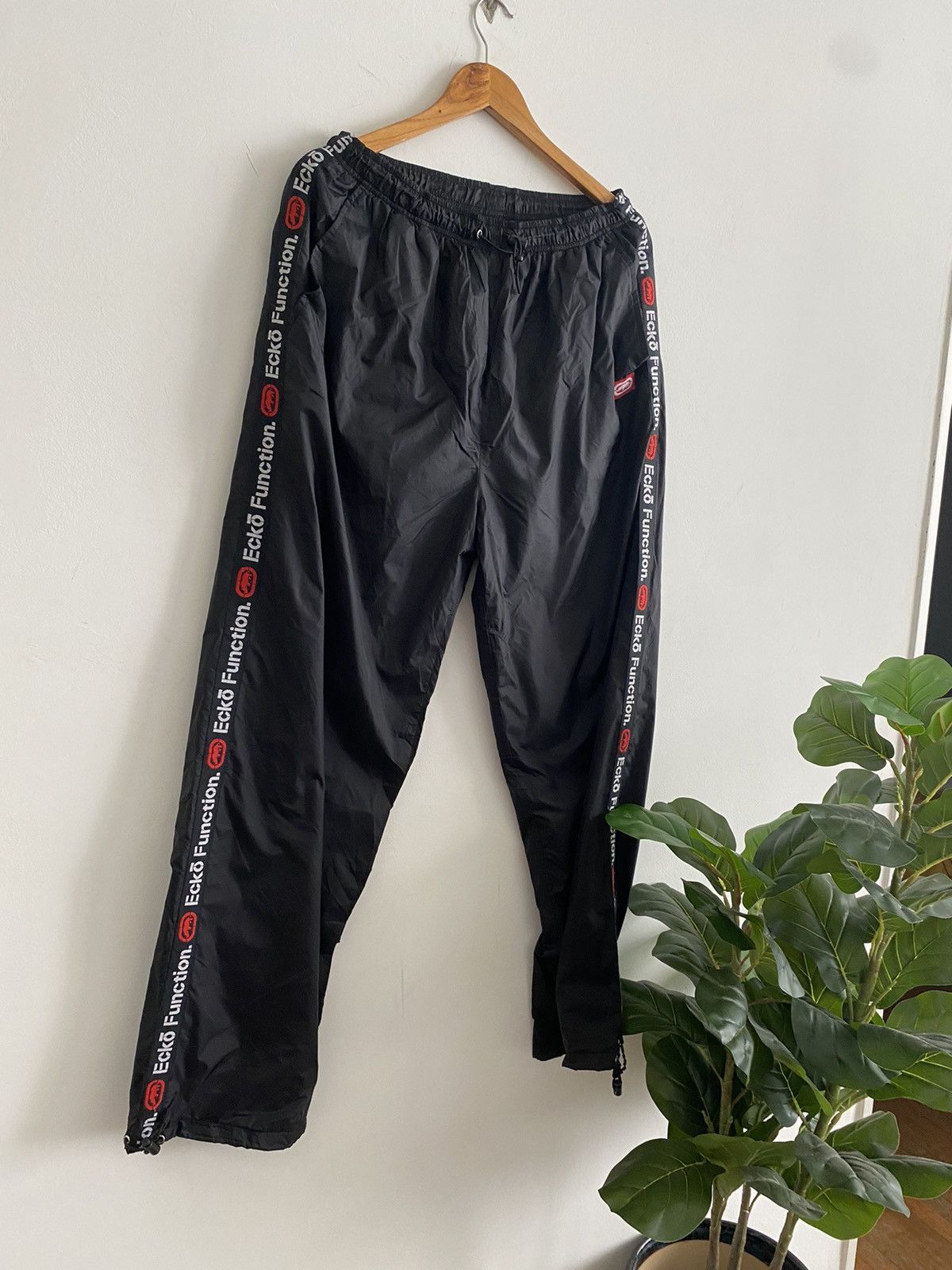 Ecko Unltd. × Rap Tees × Vintage 💥beat offer💥Ecko Function Striped Logo Pants Hihop style Size US 33 - 8 Thumbnail
