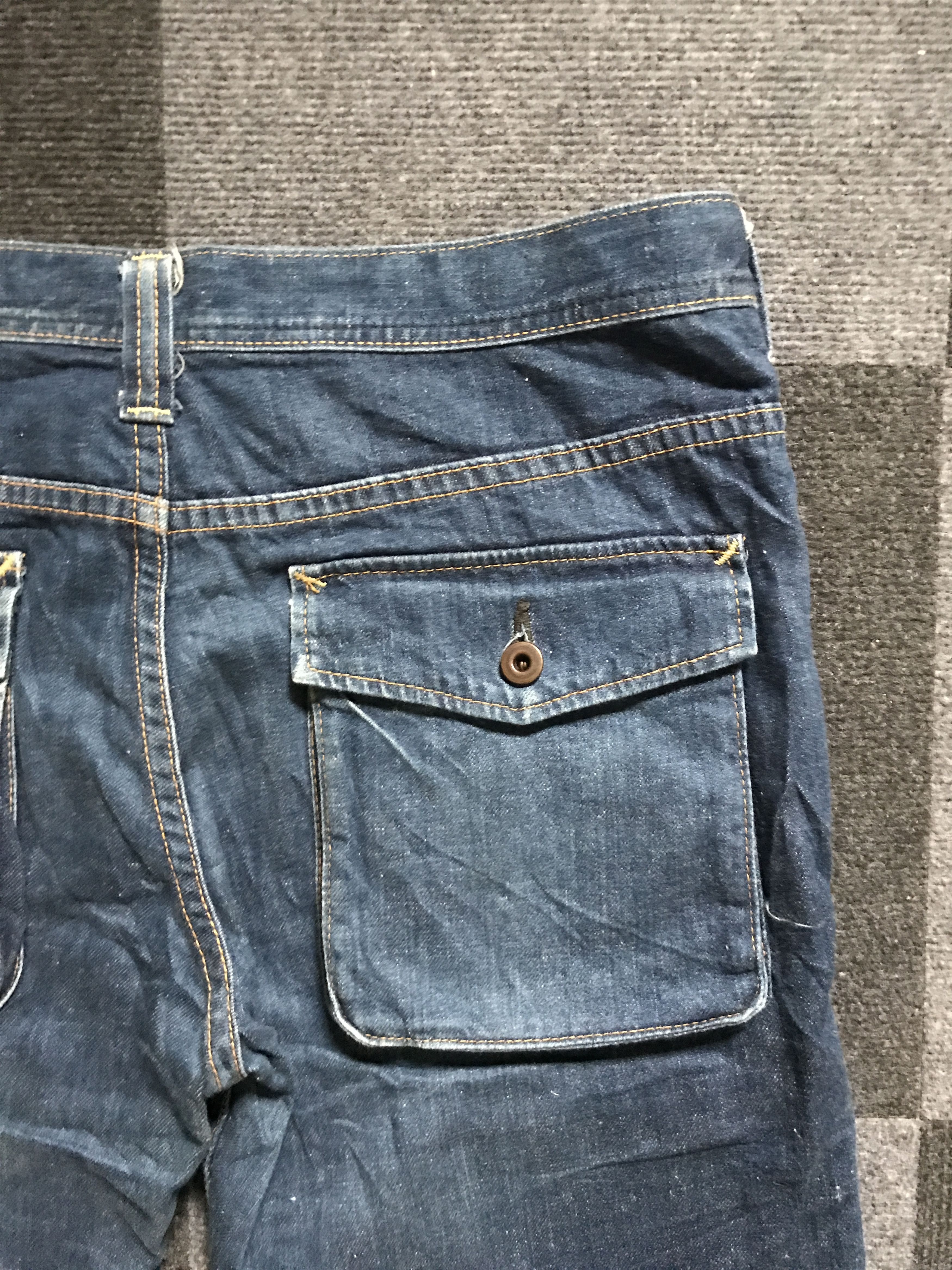 FOB Factory D104 STUDIO ECRU FOB FACTORY Bush Jeans Size US 35 - 14 Thumbnail