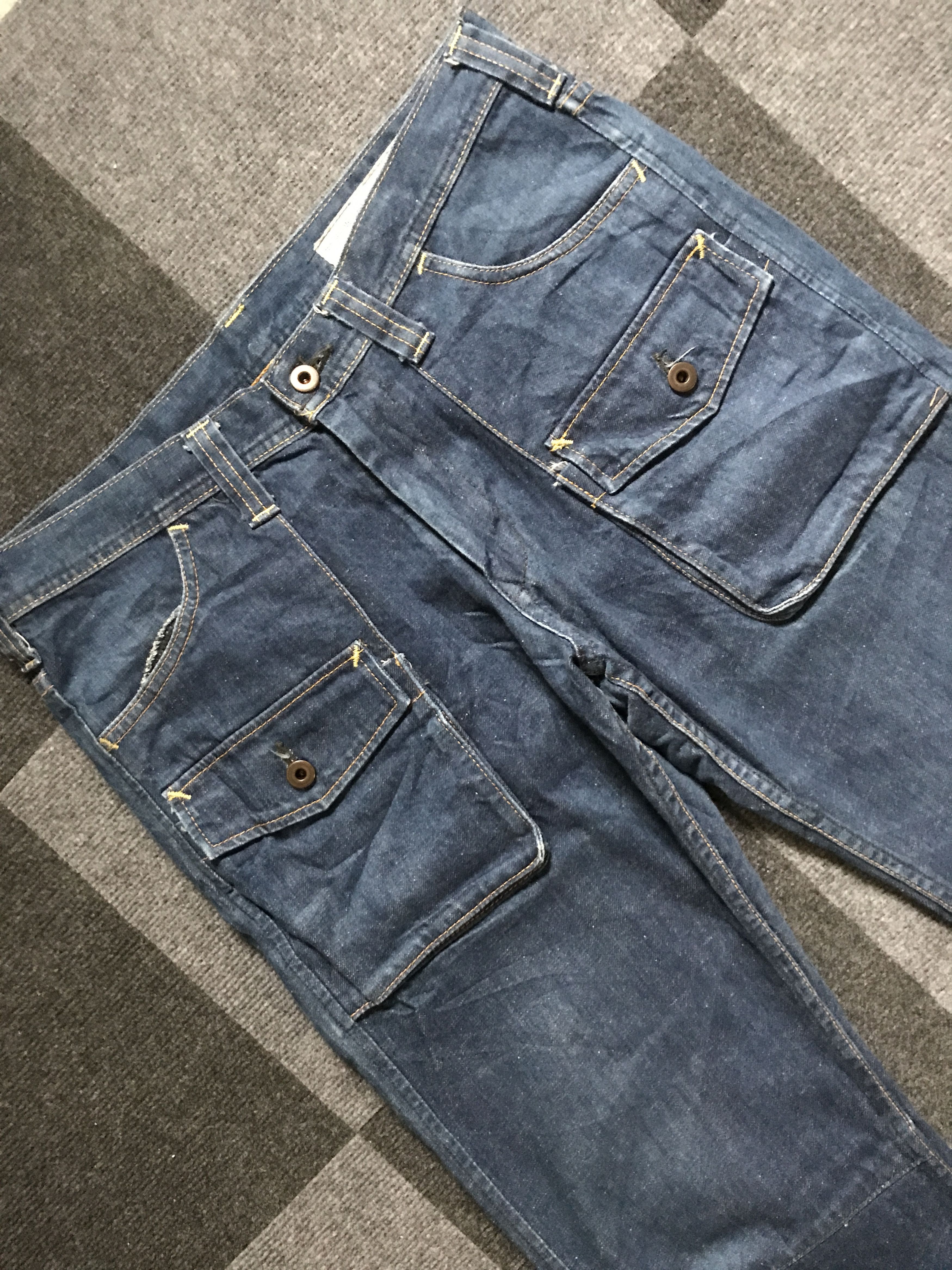 FOB Factory D104 STUDIO ECRU FOB FACTORY Bush Jeans Size US 35 - 2 Thumbnail