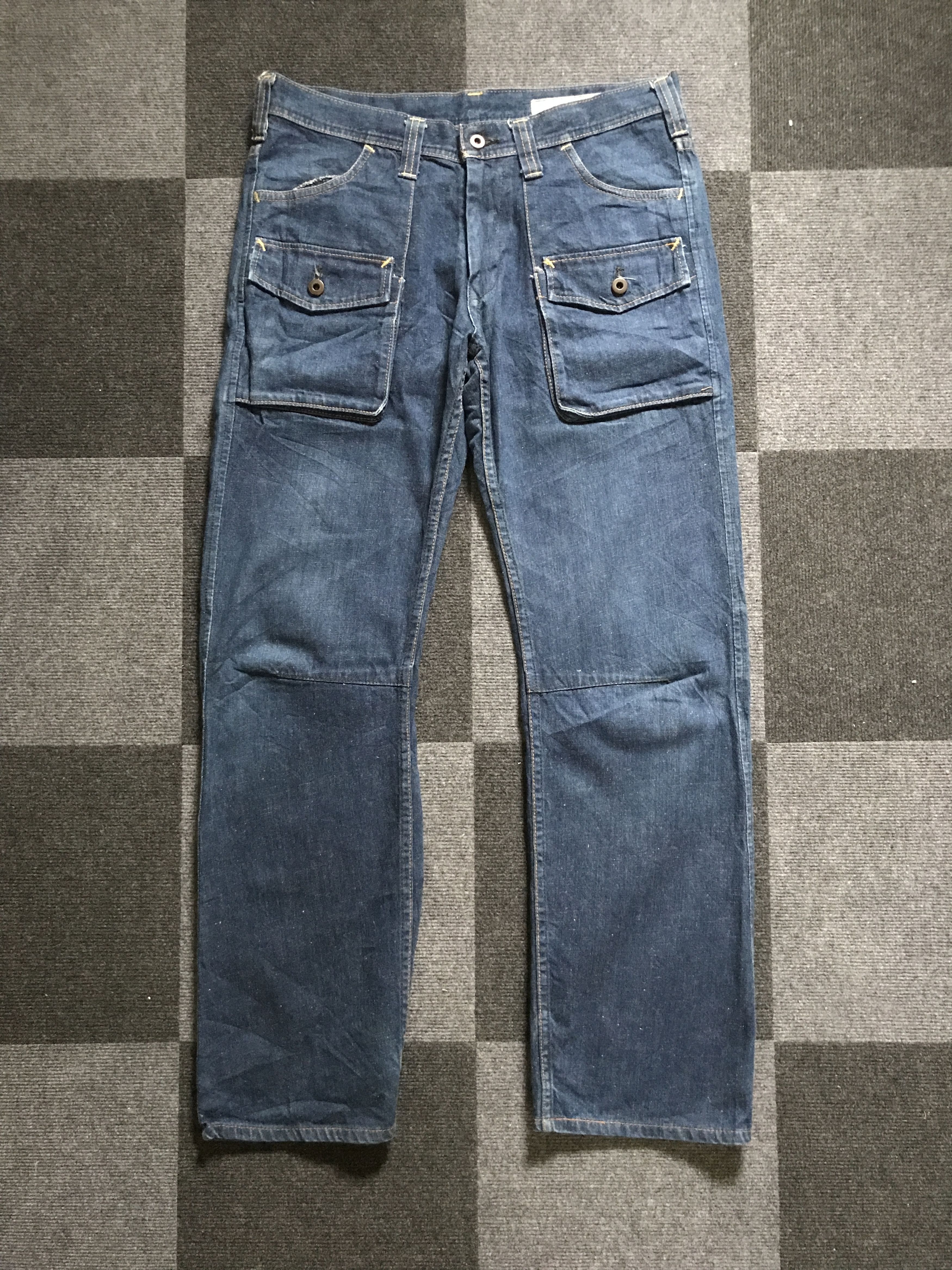 FOB Factory D104 STUDIO ECRU FOB FACTORY Bush Jeans Size US 35 - 1 Thumbnail
