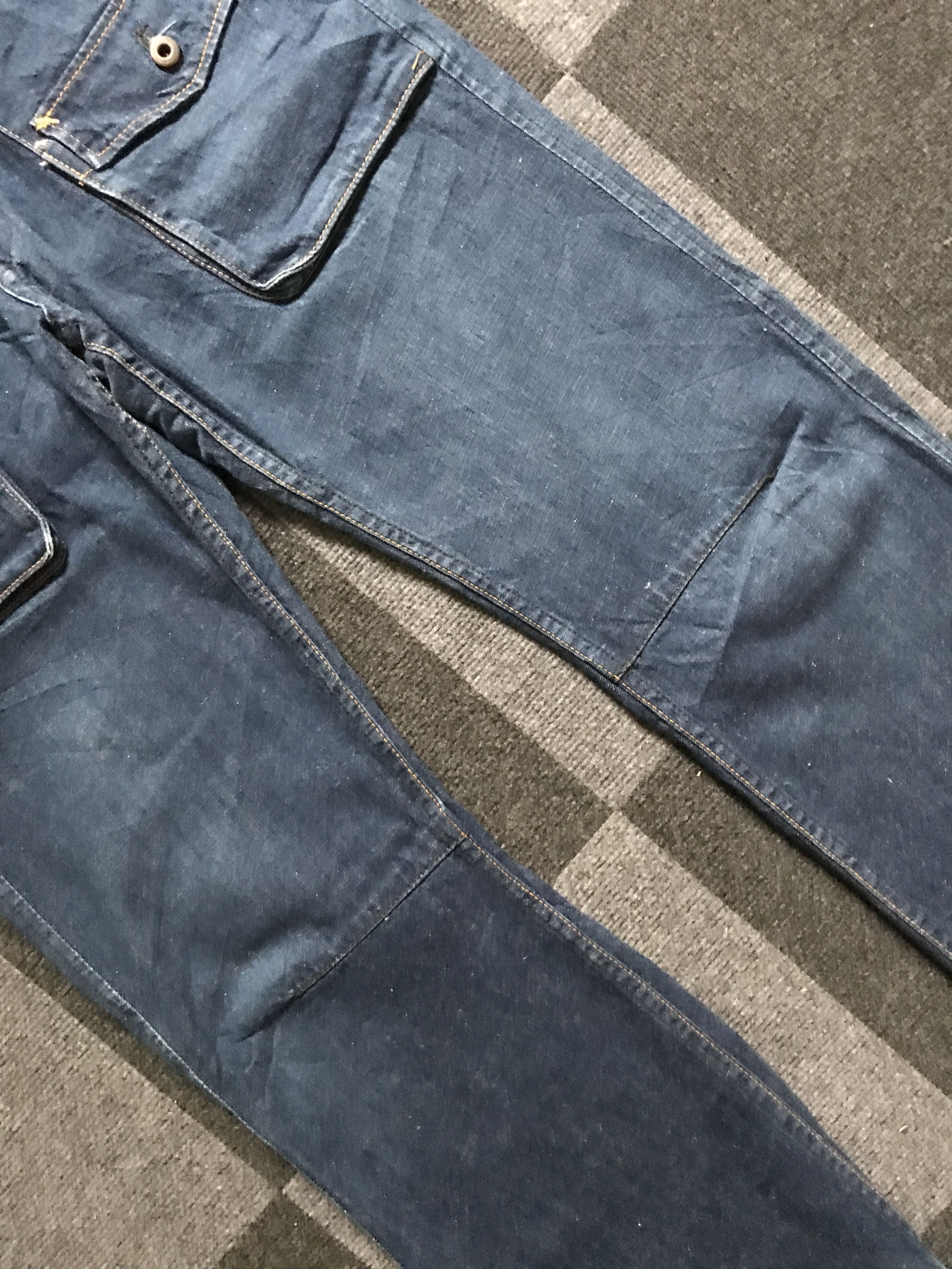 FOB Factory D104 STUDIO ECRU FOB FACTORY Bush Jeans Size US 35 - 3 Thumbnail
